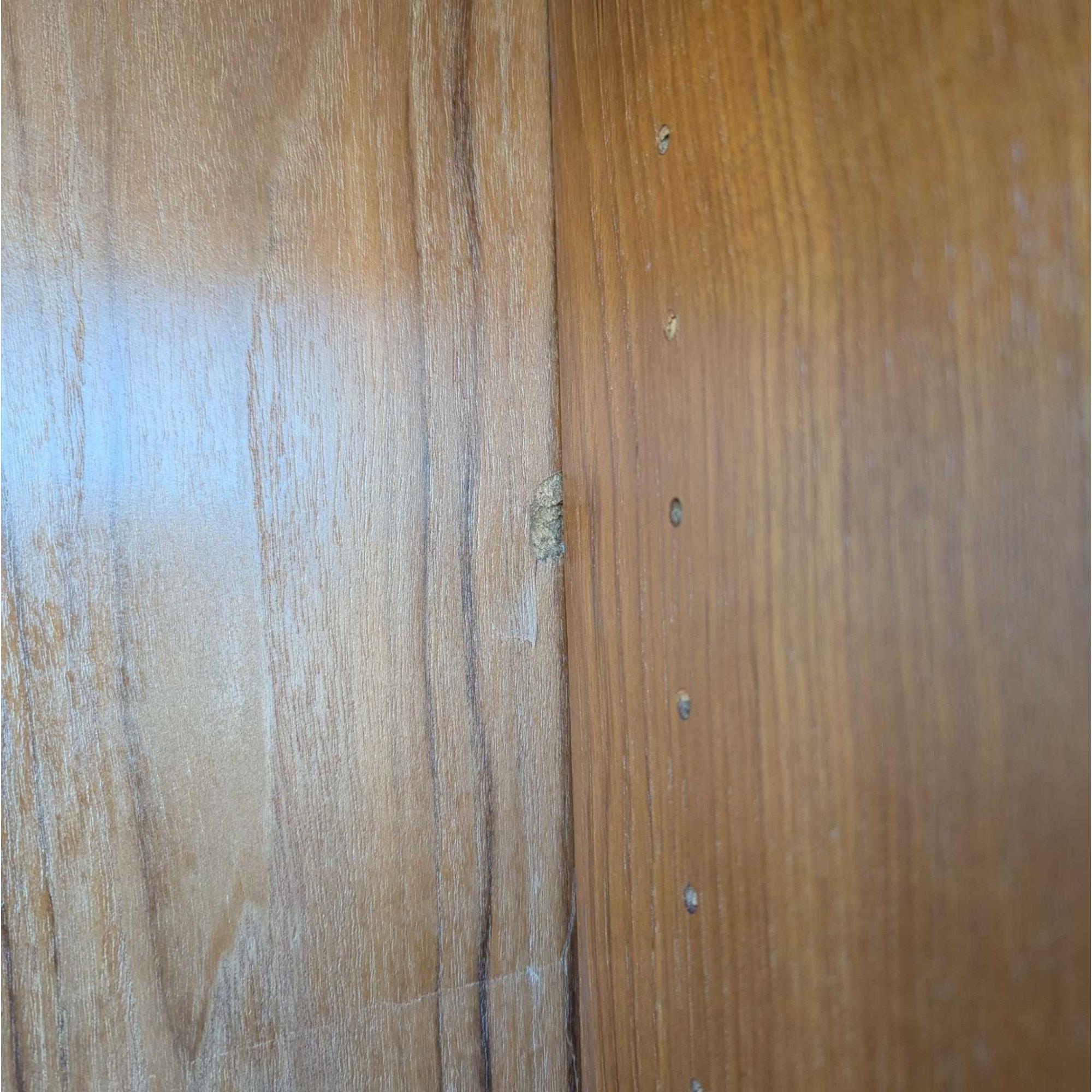 Vintage Danish Teak Bookcases, Set of Three, Mid-Century Modern Wall Unit, 1960s For Sale 11