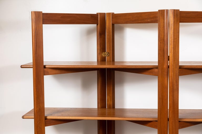 Vintage Danish Teak Bookshelf at 1stDibs