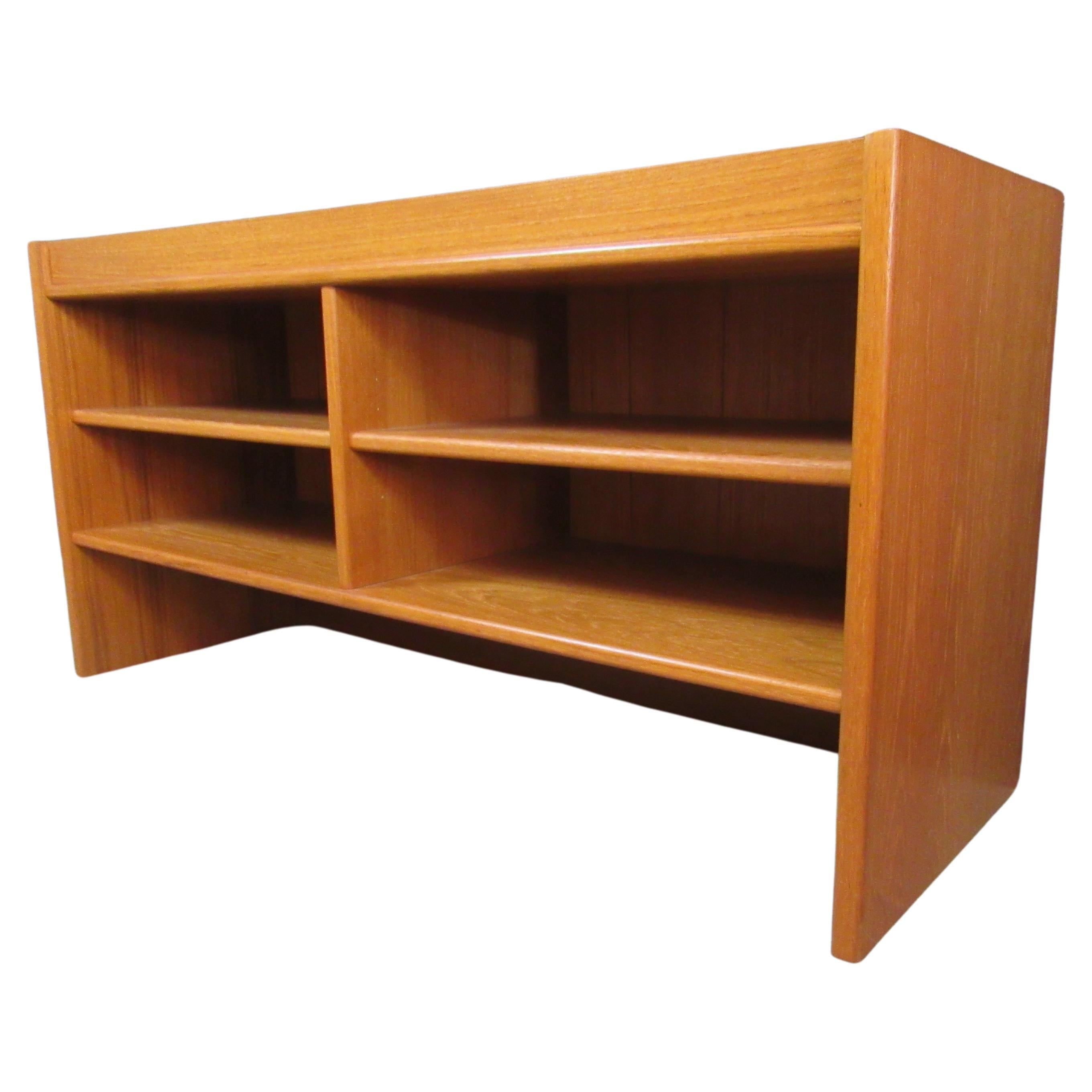 Vintage Danish Teak Bookshelf For Sale