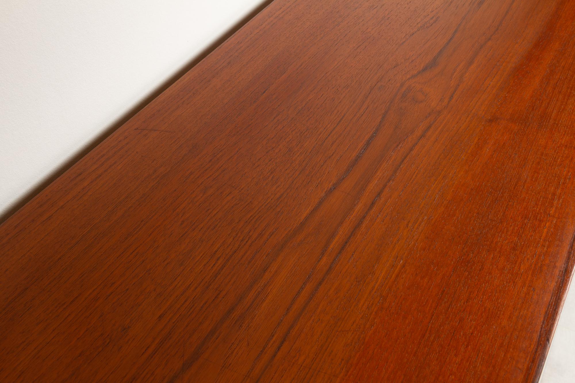 Vintage Danish Teak Cabinet with Tambour Doors by Lyby Møbler, 1960s 8