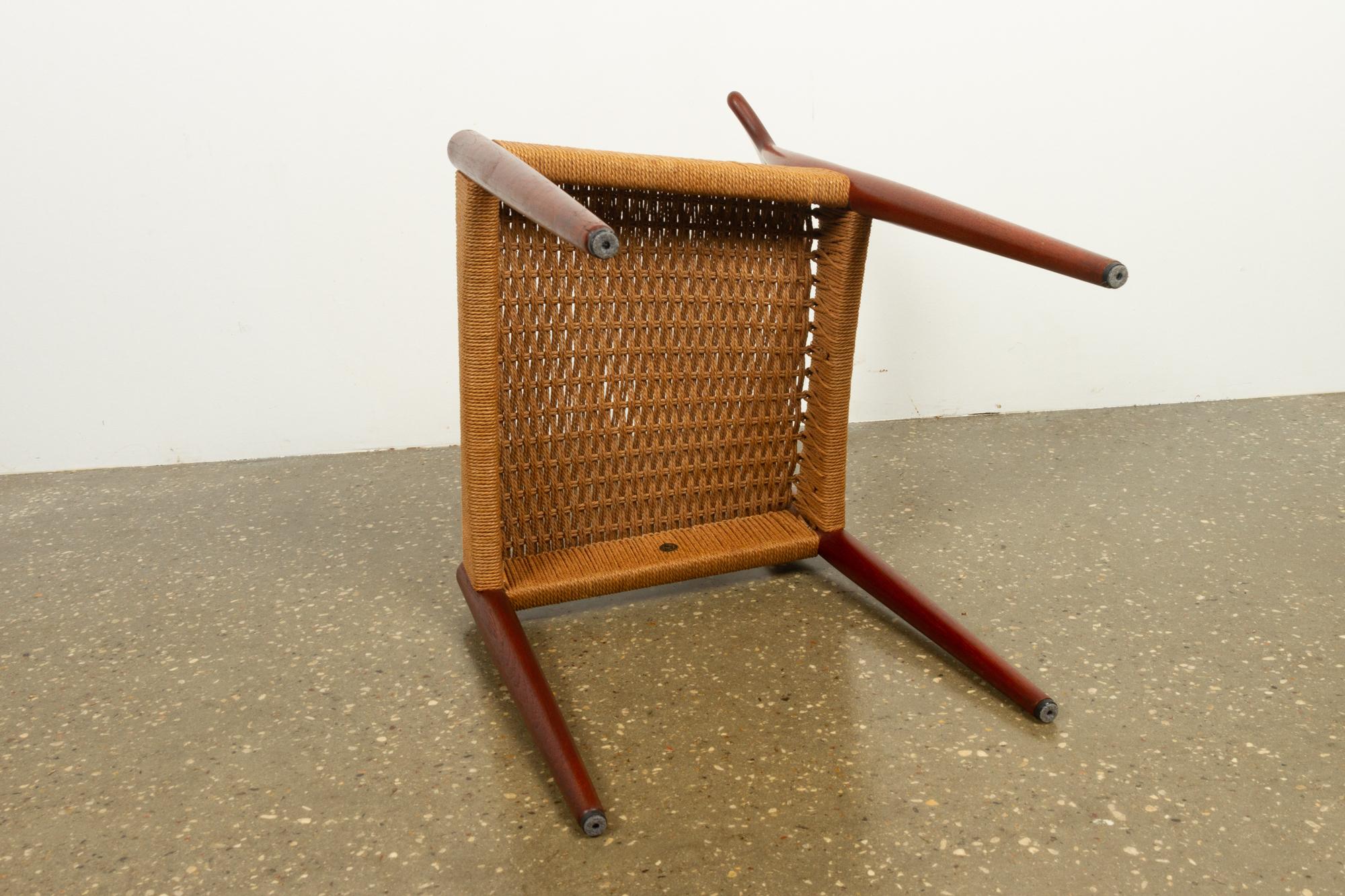 Vintage Danish Teak Chair by Arne Hovmand-Olsen for Mogens Kold, 1950s 5