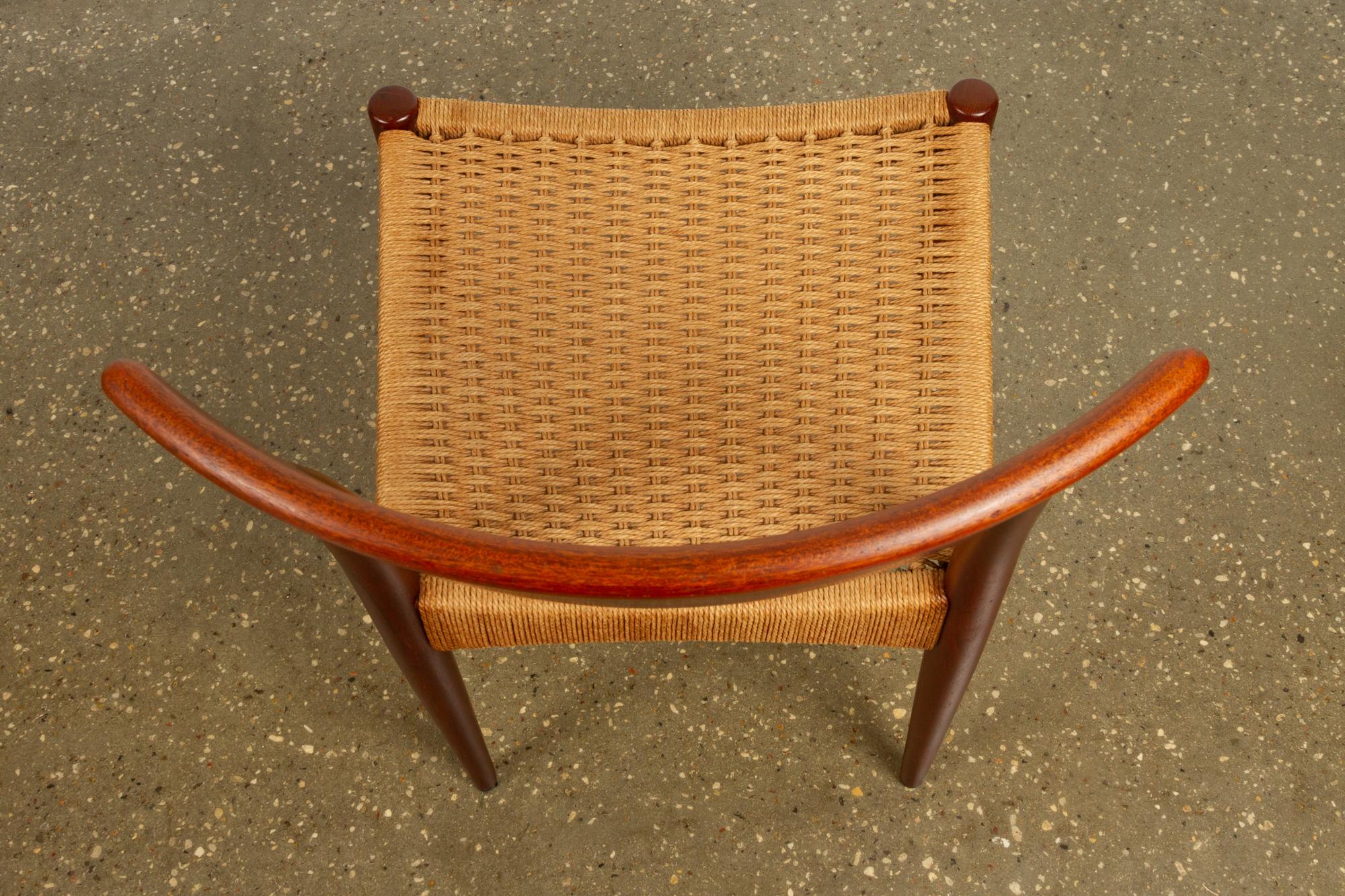 Vintage Danish Teak Chair by Arne Hovmand-Olsen for Mogens Kold, 1950s 8