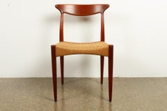 Vintage Danish Teak Chair by Arne Hovmand-Olsen for Mogens Kold, 1950s