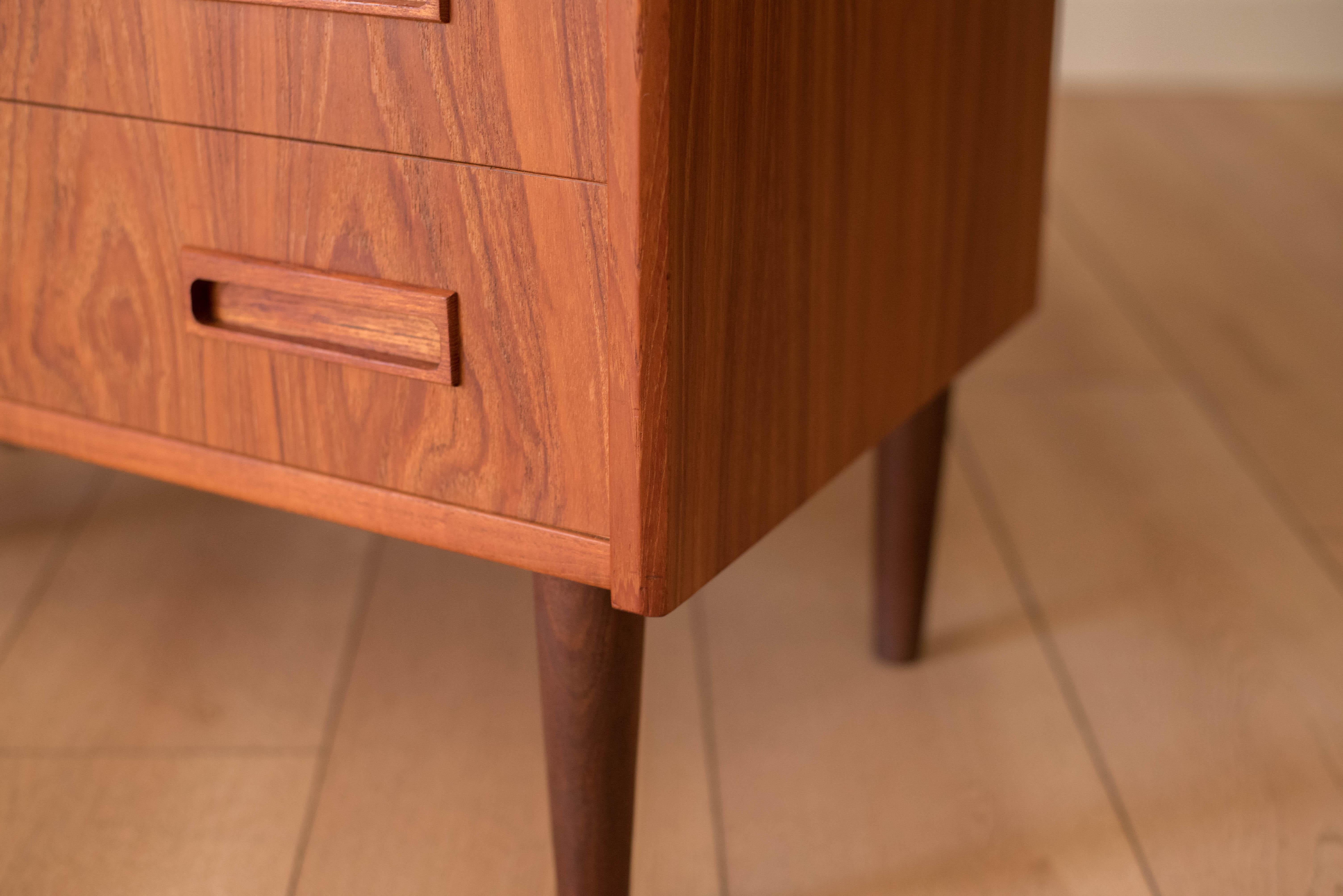 Vintage Danish Teak Chest by Borge Seindal 9