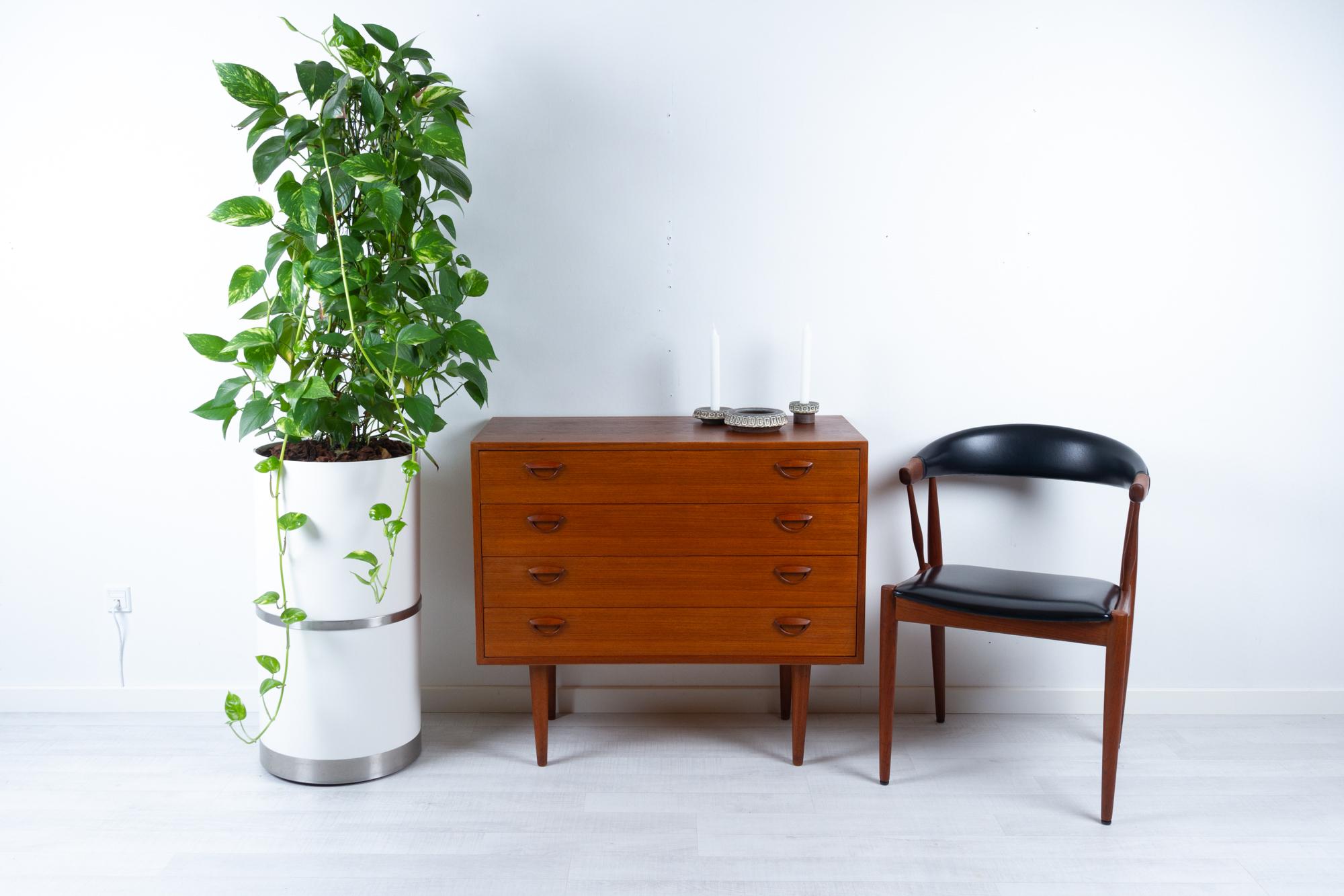 Vintage Danish Teak Chest of Drawers by Kai Kristiansen for FM 1960s 9