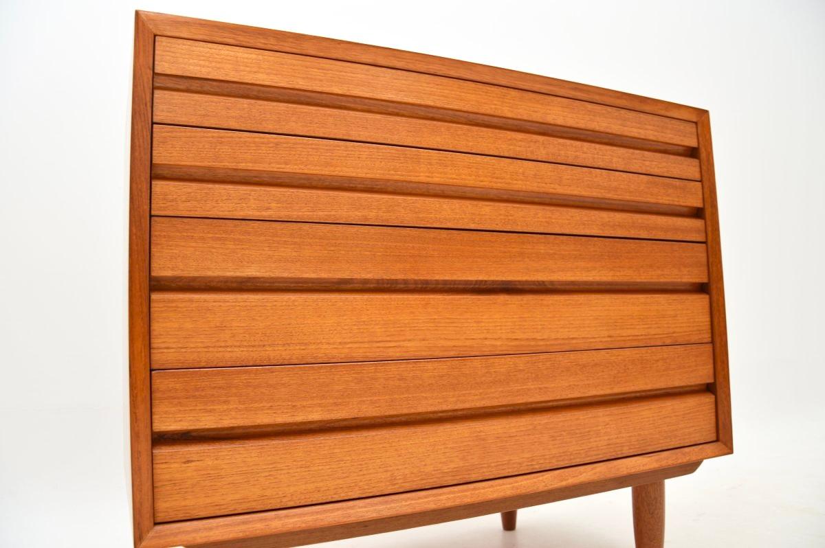 Vintage Danish Teak Chest of Drawers by Poul Cadovius For Sale 6