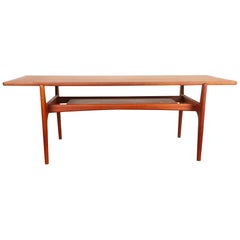 Vintage Danish Teak Coffee Table, 1960s