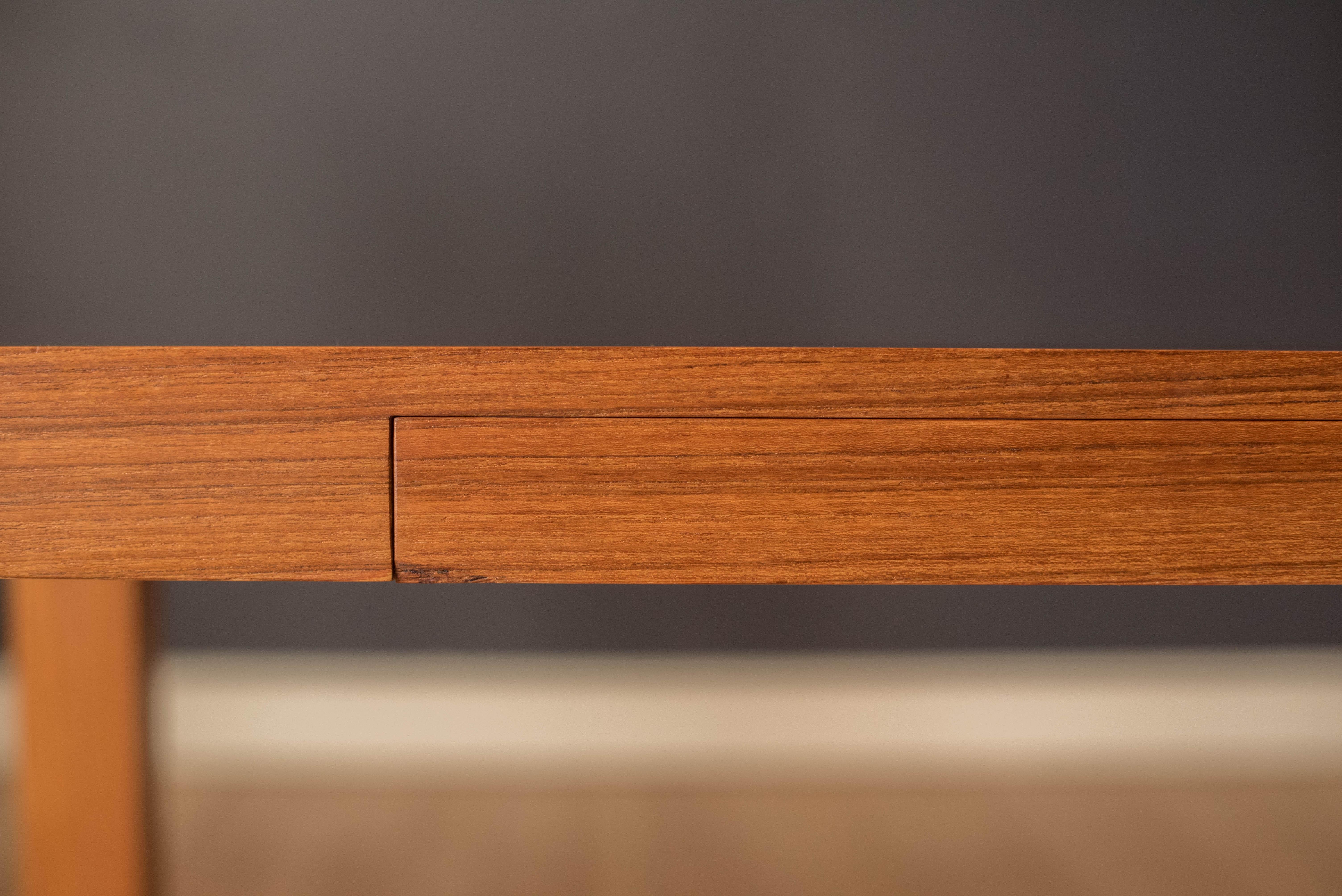 Vintage Danish Teak Console Table by Centrum Møbler For Sale 8