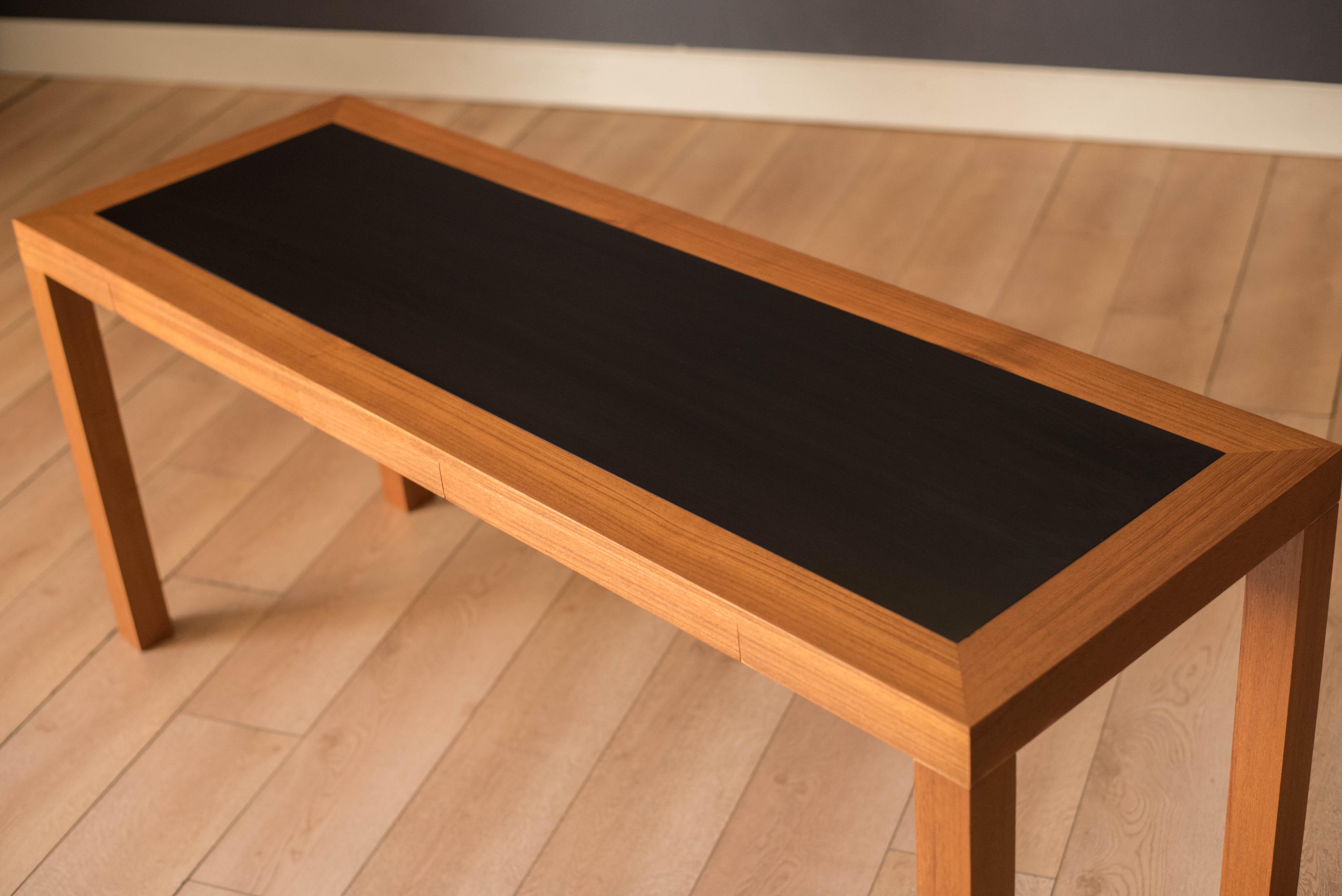 Late 20th Century Vintage Danish Teak Console Table by Centrum Møbler For Sale