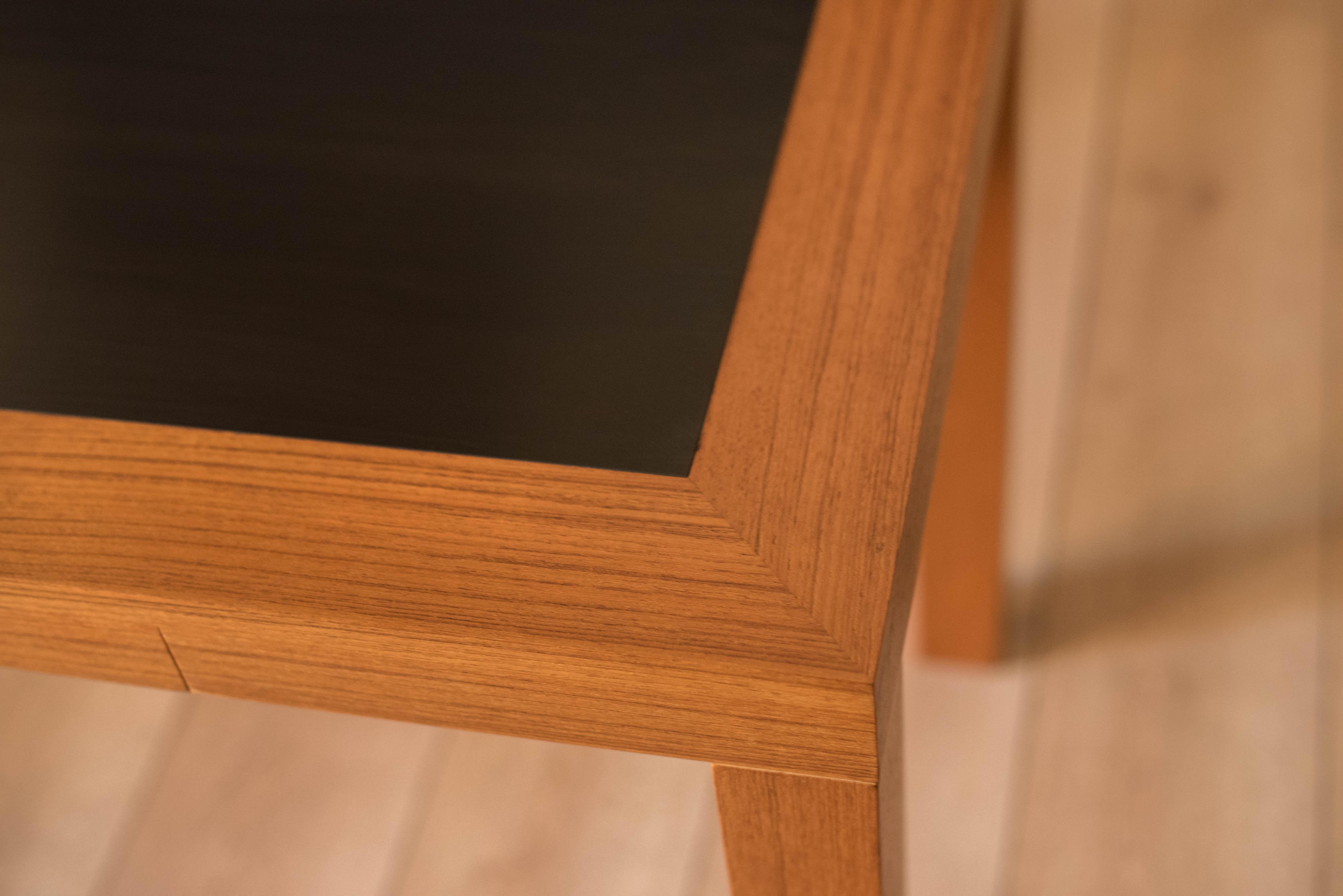 Formica Vintage Danish Teak Console Table by Centrum Møbler For Sale