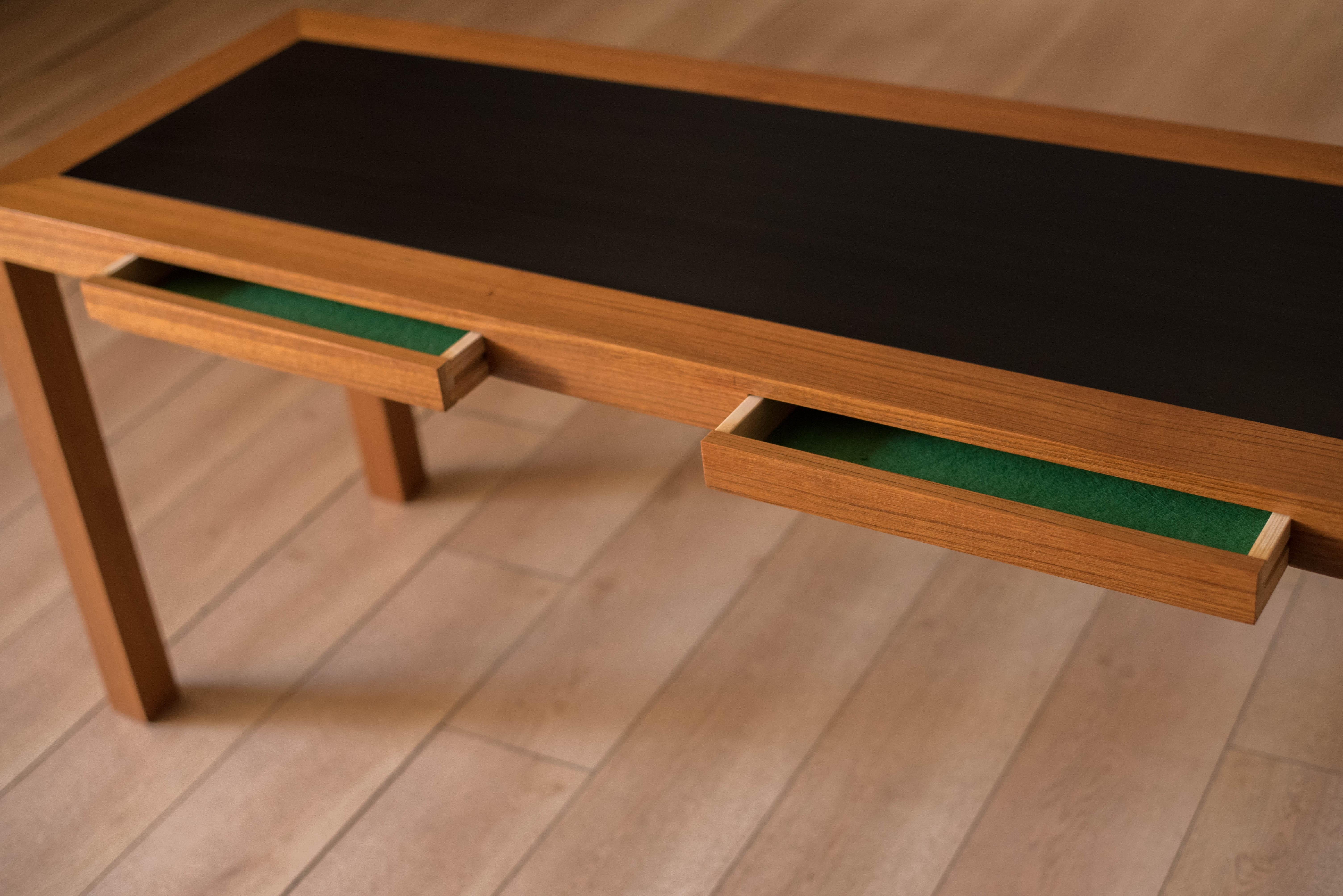 Vintage Danish Teak Console Table by Centrum Møbler For Sale 1