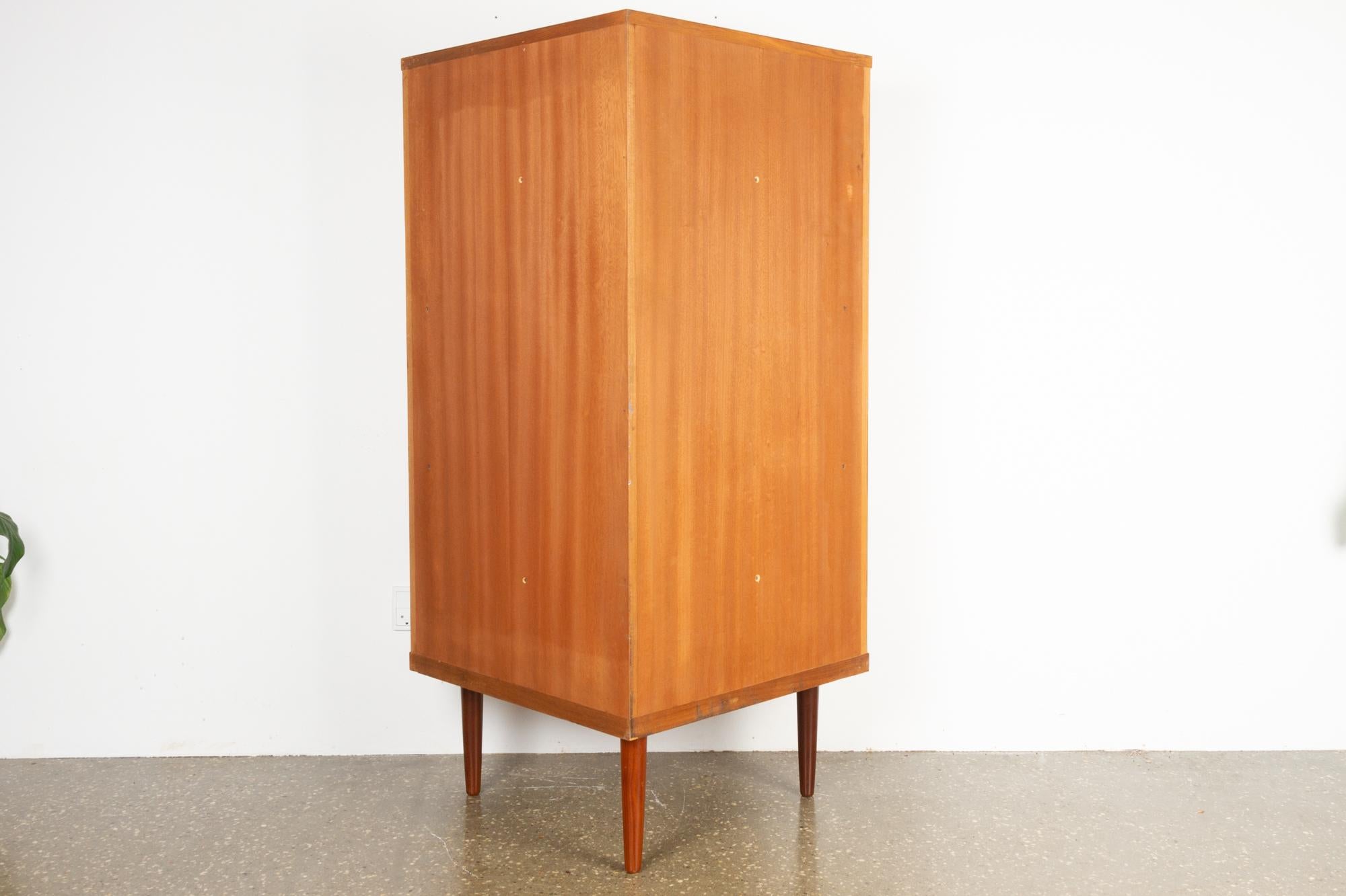 Vintage Danish Teak Corner Cabinet, 1960s 6