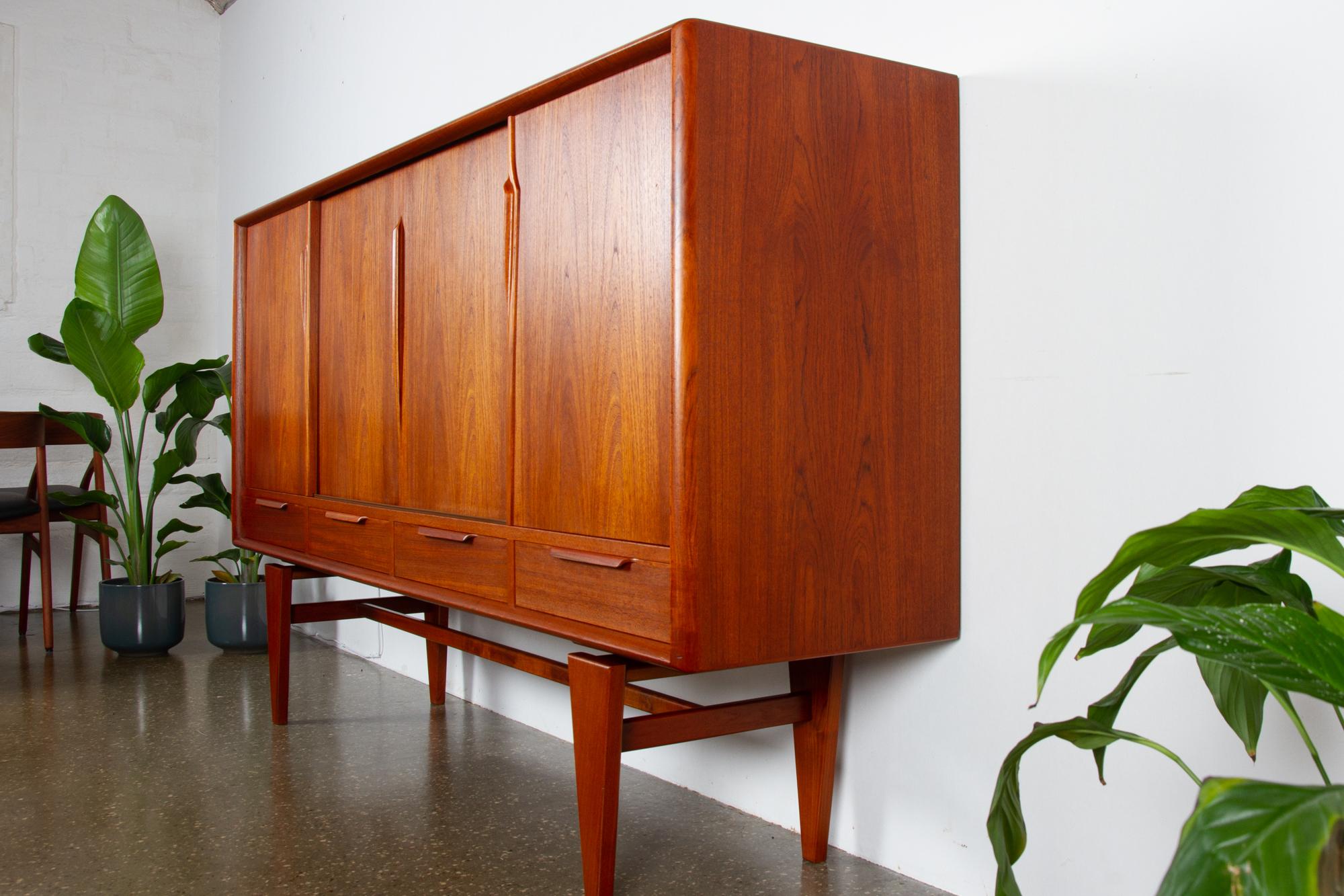 Vintage Danish Teak Credenza by ACO, 1960s 4