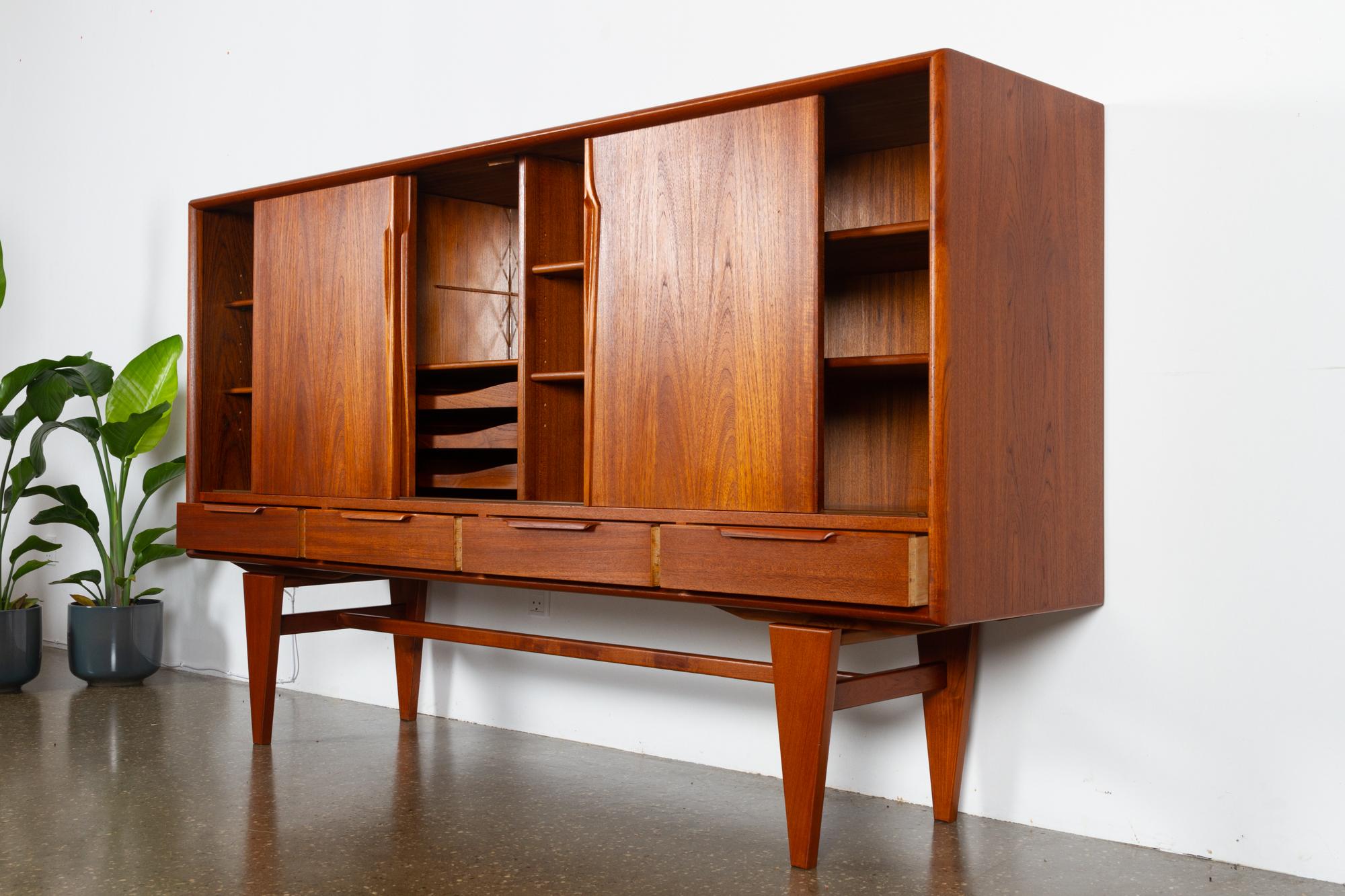 Mid-Century Modern Vintage Danish Teak Credenza by ACO, 1960s