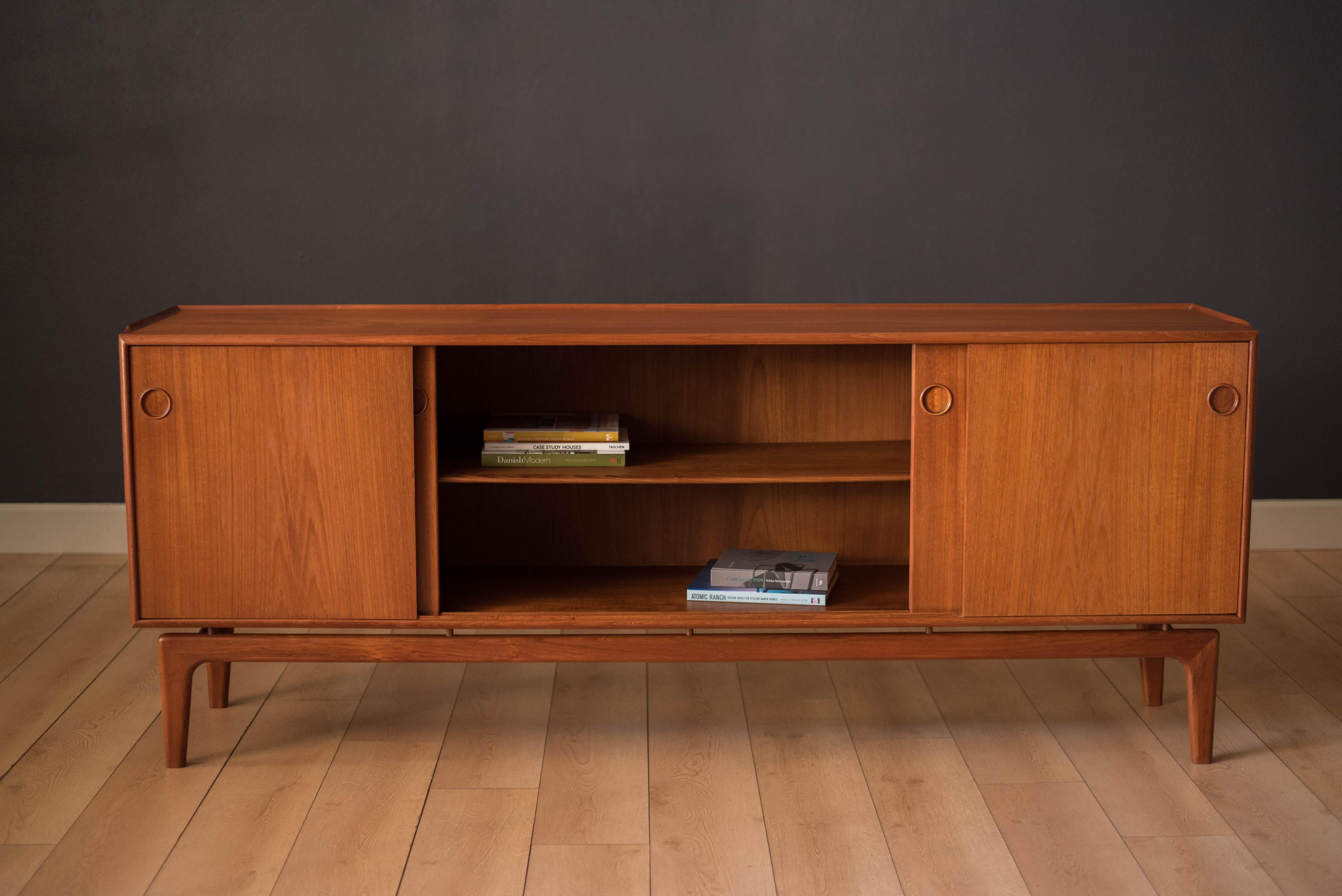 American Vintage Danish Teak Credenza by Arne Hovmand Olsen for Mogens Kold