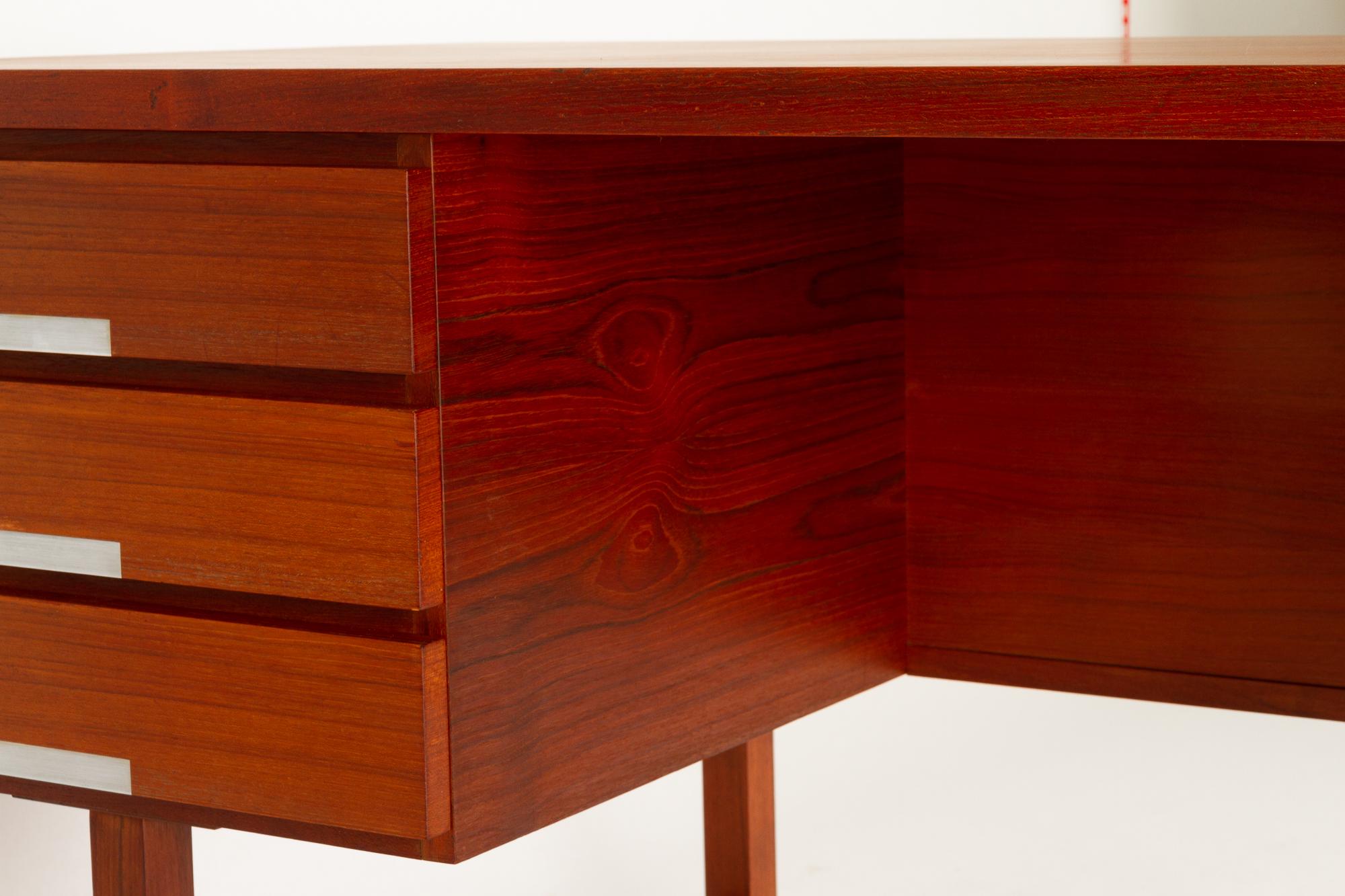 Vintage Danish Teak Desk, 1960s 7