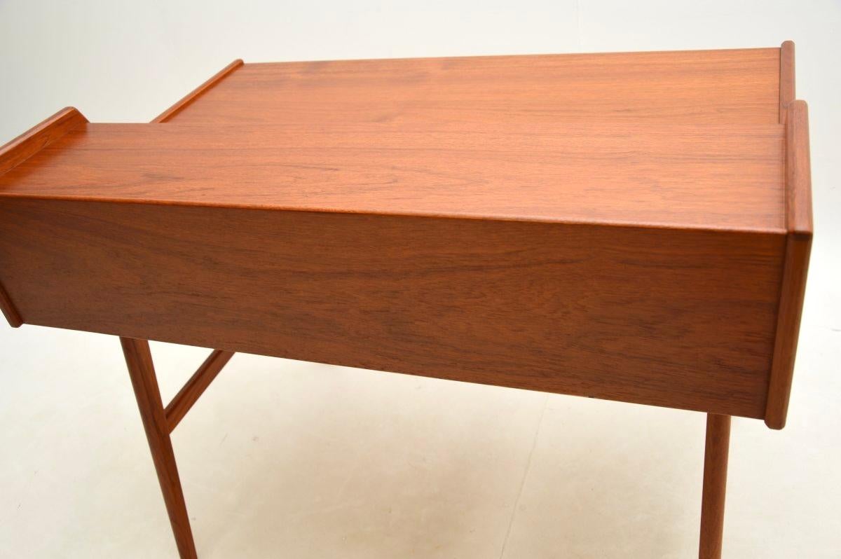 Vintage Danish Teak Desk by Arne Wahl Iversen 6