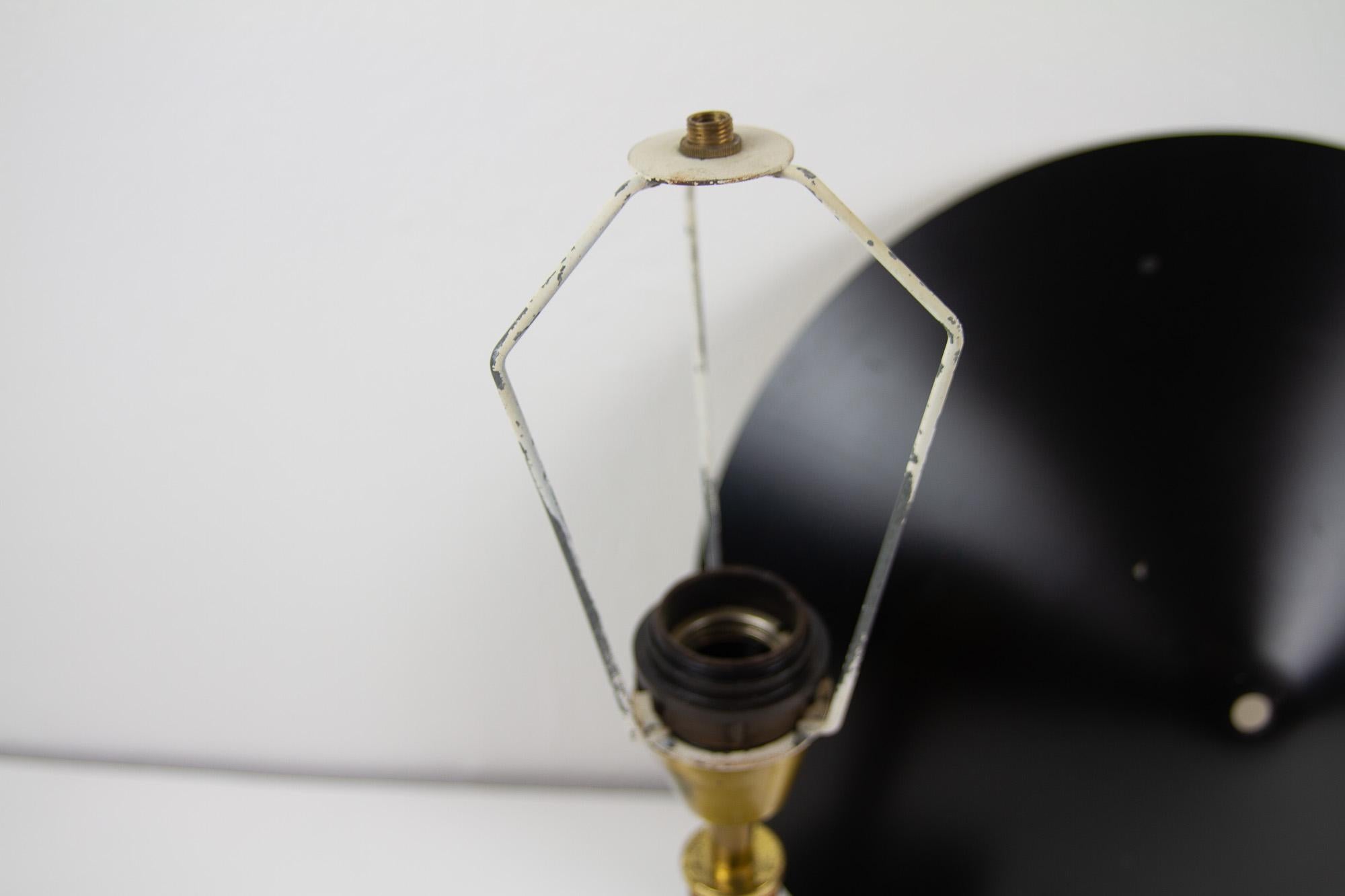 Lampe de bureau danoise vintage en teck, années 1960. en vente 8