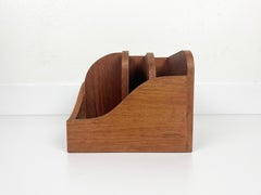 Vintage Danish Teak Desktop Organizer