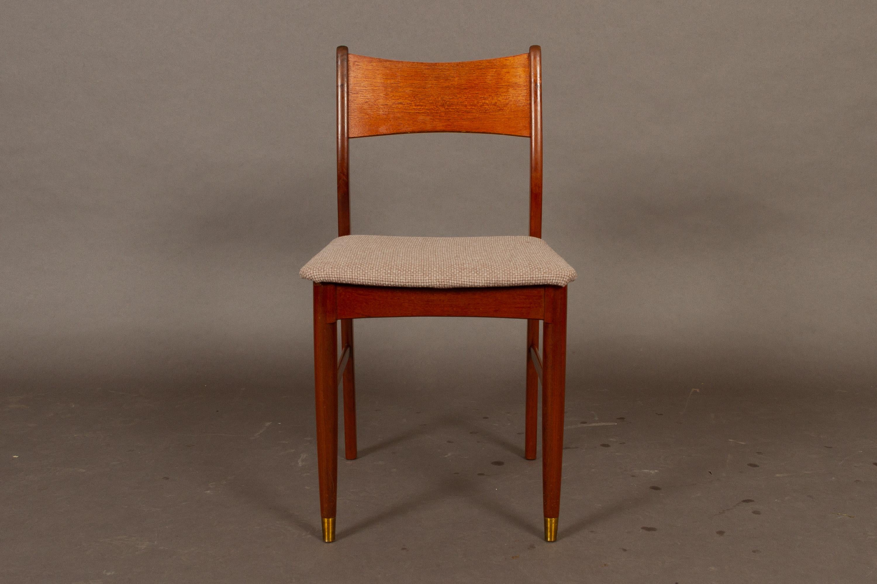 vintage danish dining chairs