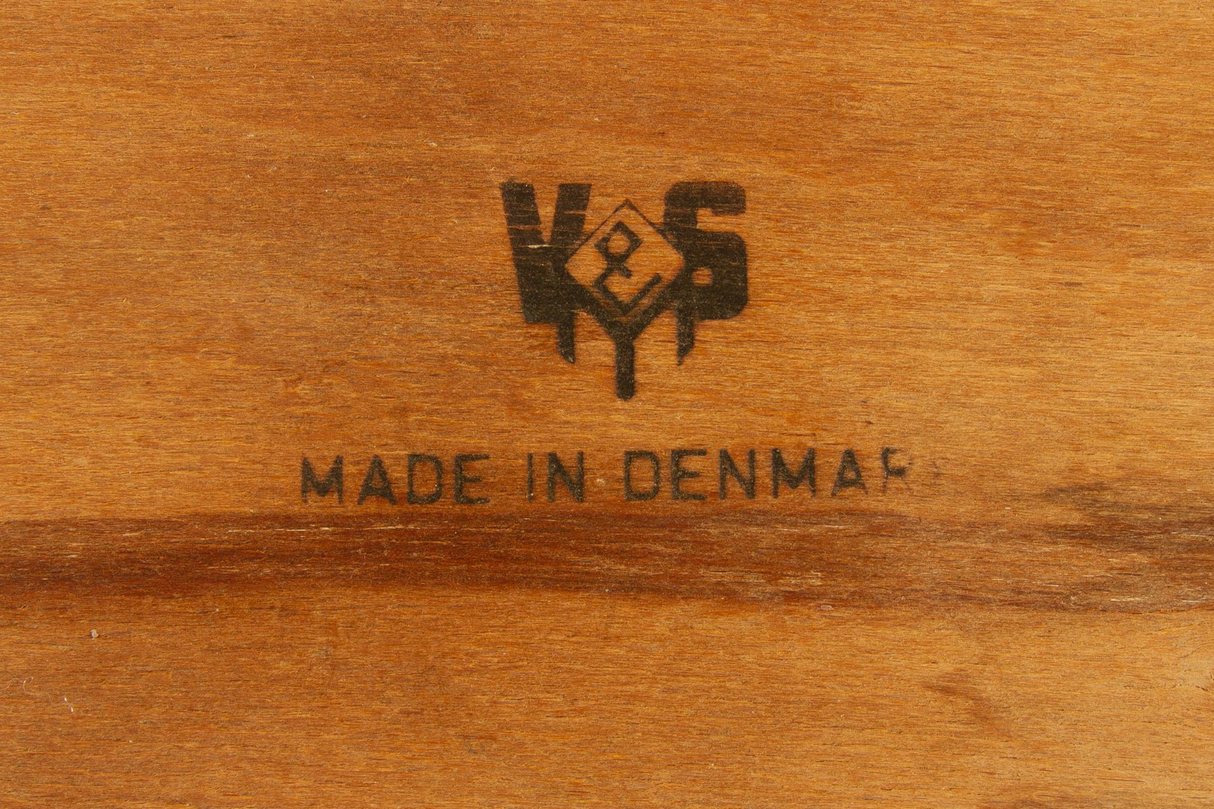Vintage Danish Teak Dining Chairs by Henning Kjærnulf by Vejle Møbler, 1960s 12