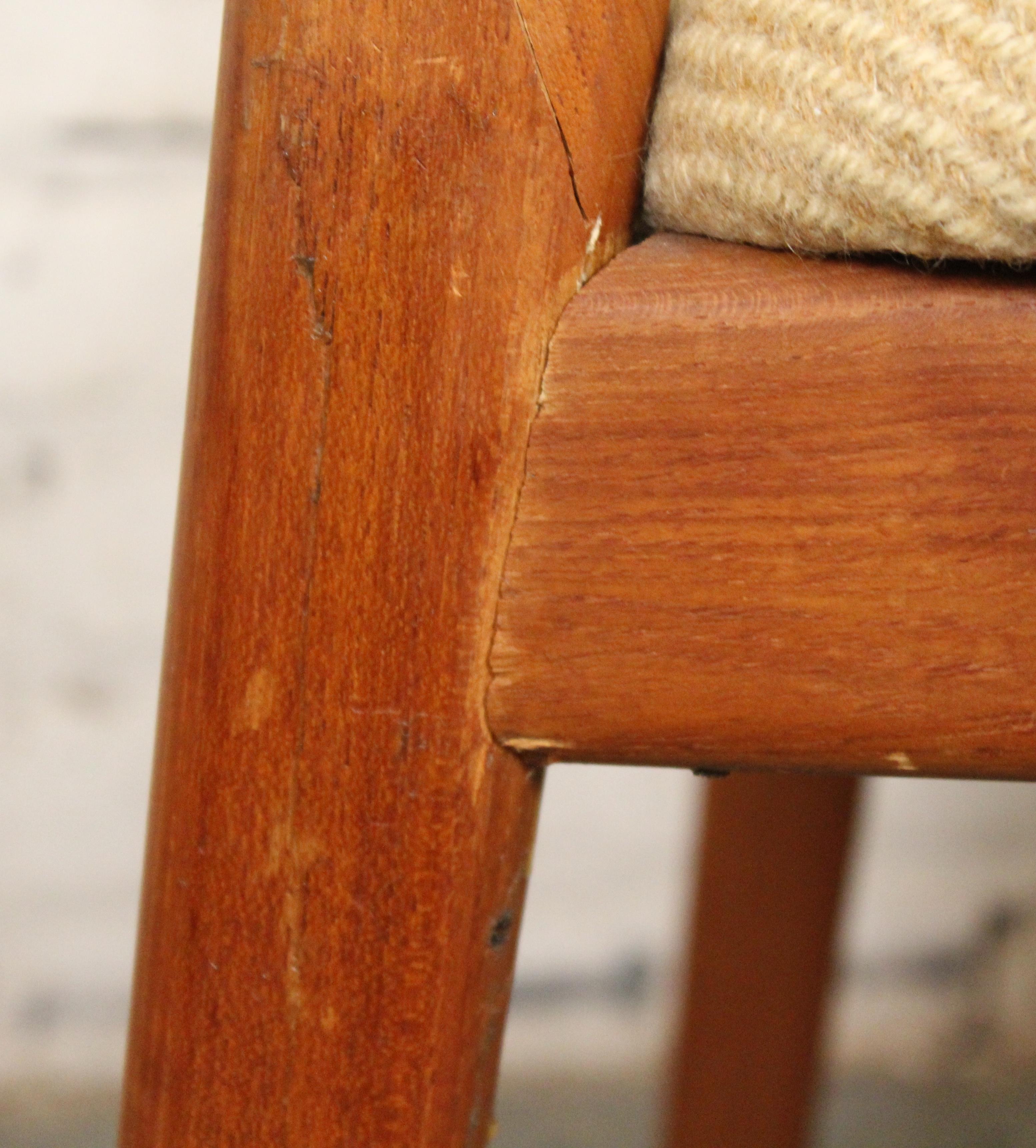 Dänische Vintage-Esszimmerstühle aus Teakholz von Preben Schou Andersen im Angebot 8