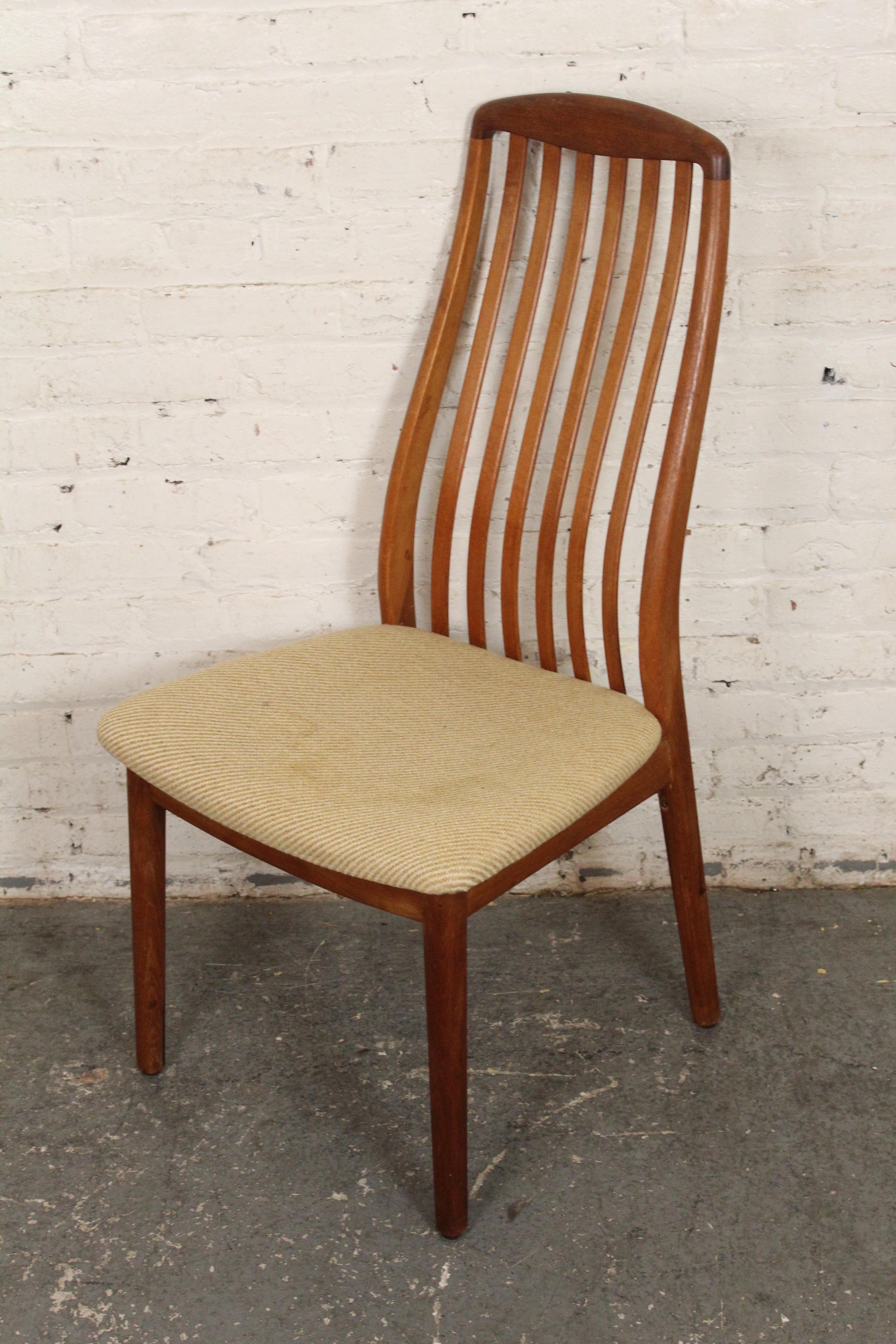 Dänische Vintage-Esszimmerstühle aus Teakholz von Preben Schou Andersen im Angebot 12
