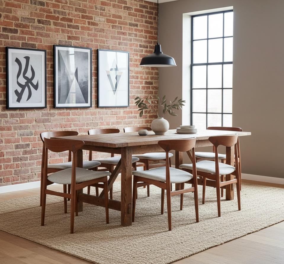 Set of six dining chairs crafted from solid teak wood, produced in Denmark by Slagelse Møbelfabrik during the 1960s. These chairs are a fine example of classic Danish mid-century modern design — clean lines, high-quality materials, and timeless