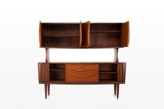 Vintage Danish Teak Double Buffet Sideboard, 1960s
