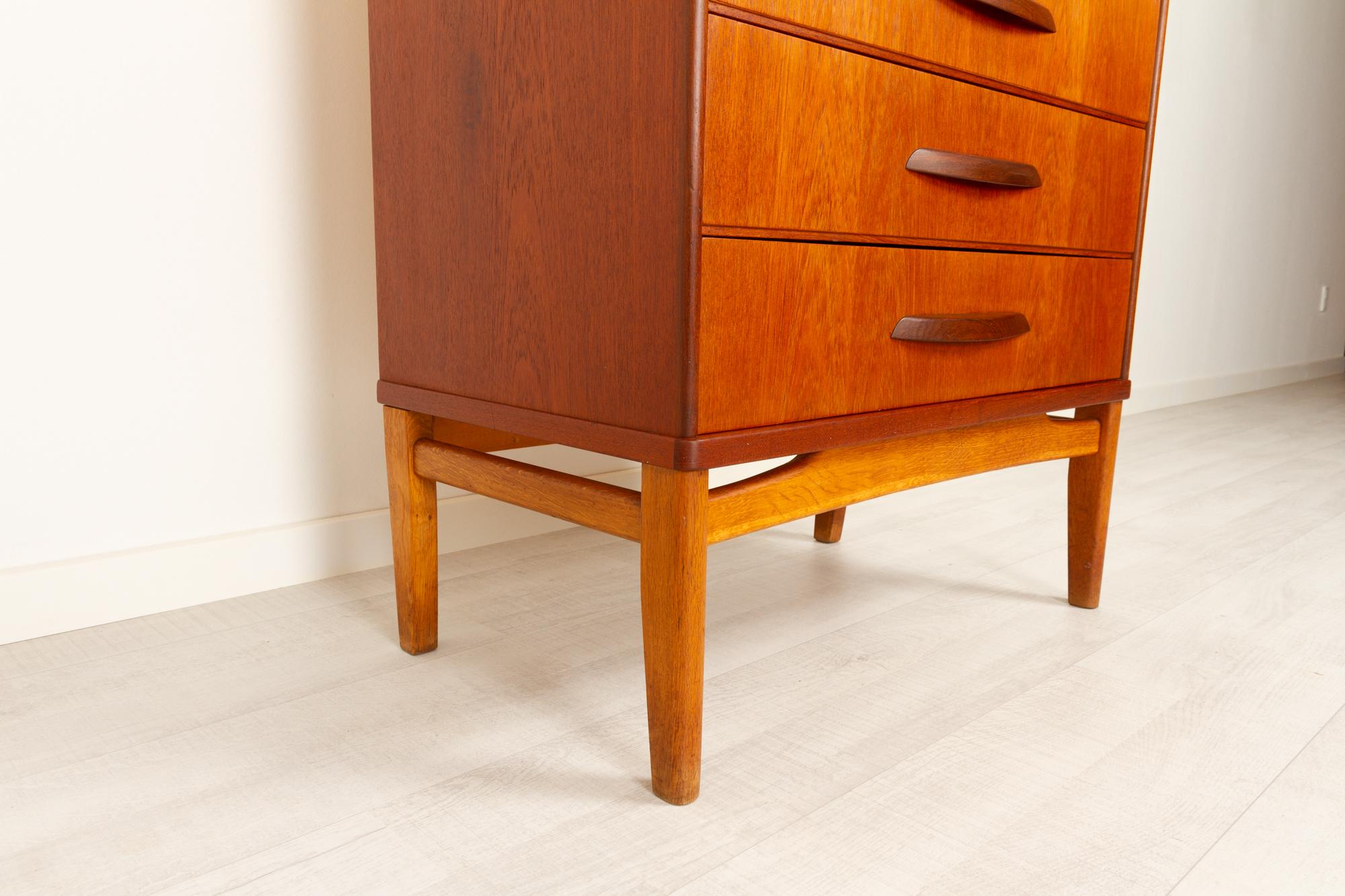 Vintage Danish Teak Dresser, 1950s 8