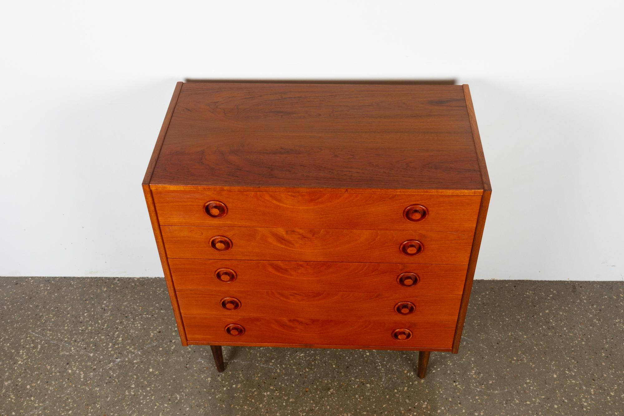 Vintage Danish Teak Dresser, 1960s 9
