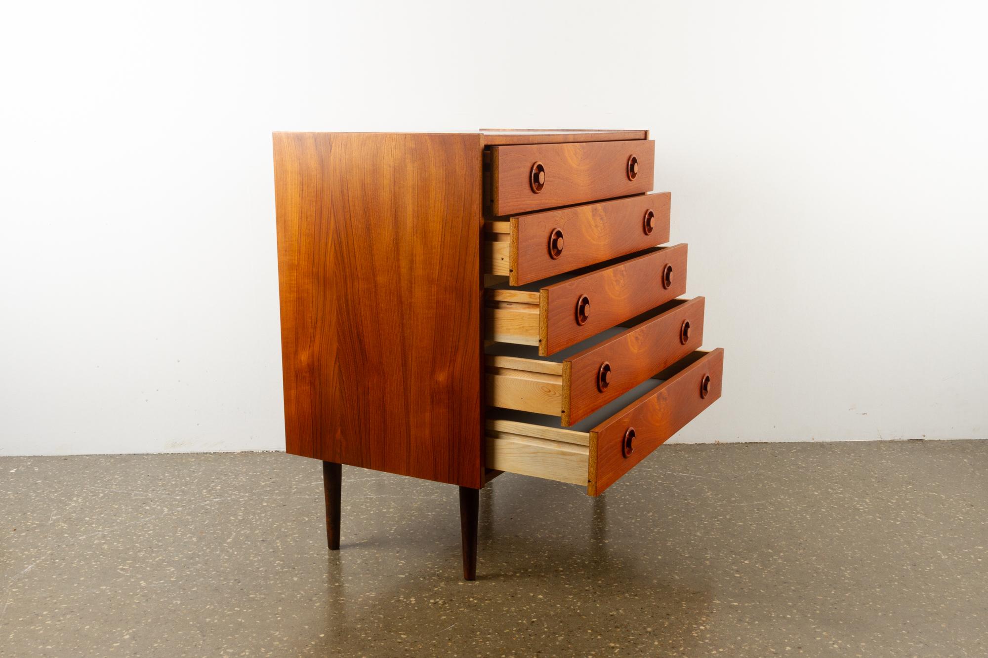 Vintage Danish Teak Dresser, 1960s 1
