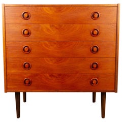 Vintage Danish Teak Dresser, 1960s