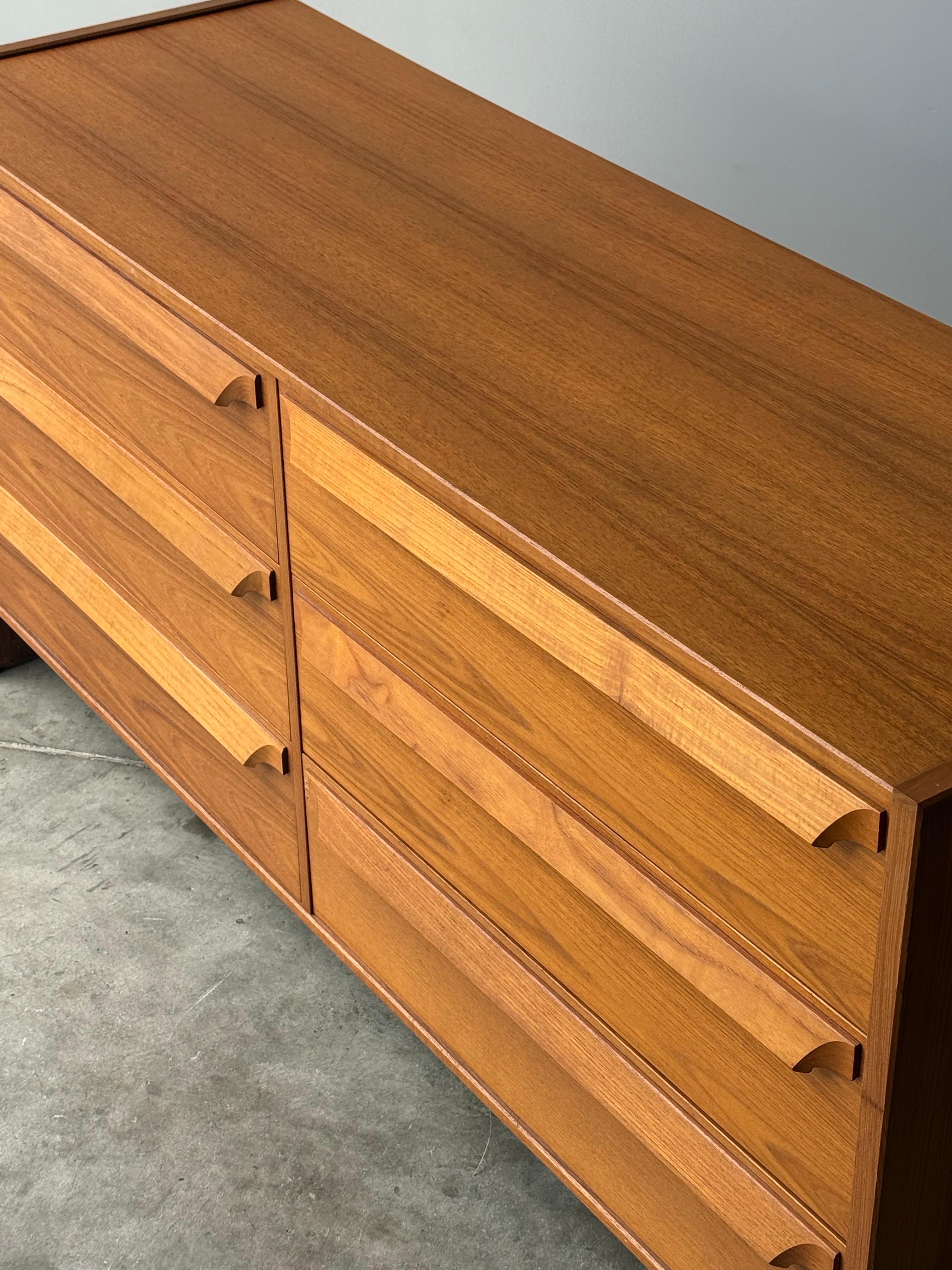 Vintage Danish Teak Dresser by Skovby 5