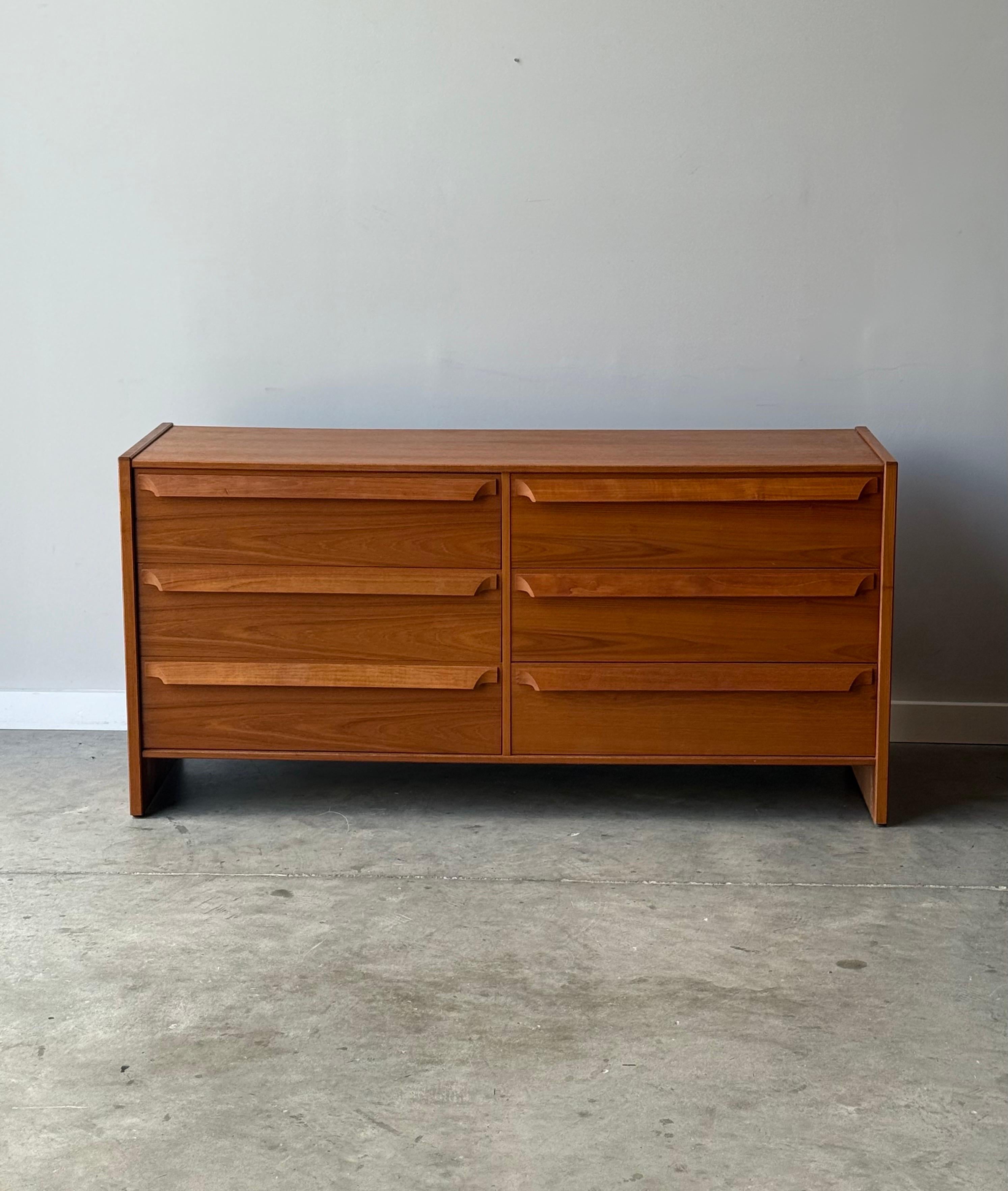Mid-Century Modern Vintage Danish Teak Dresser by Skovby