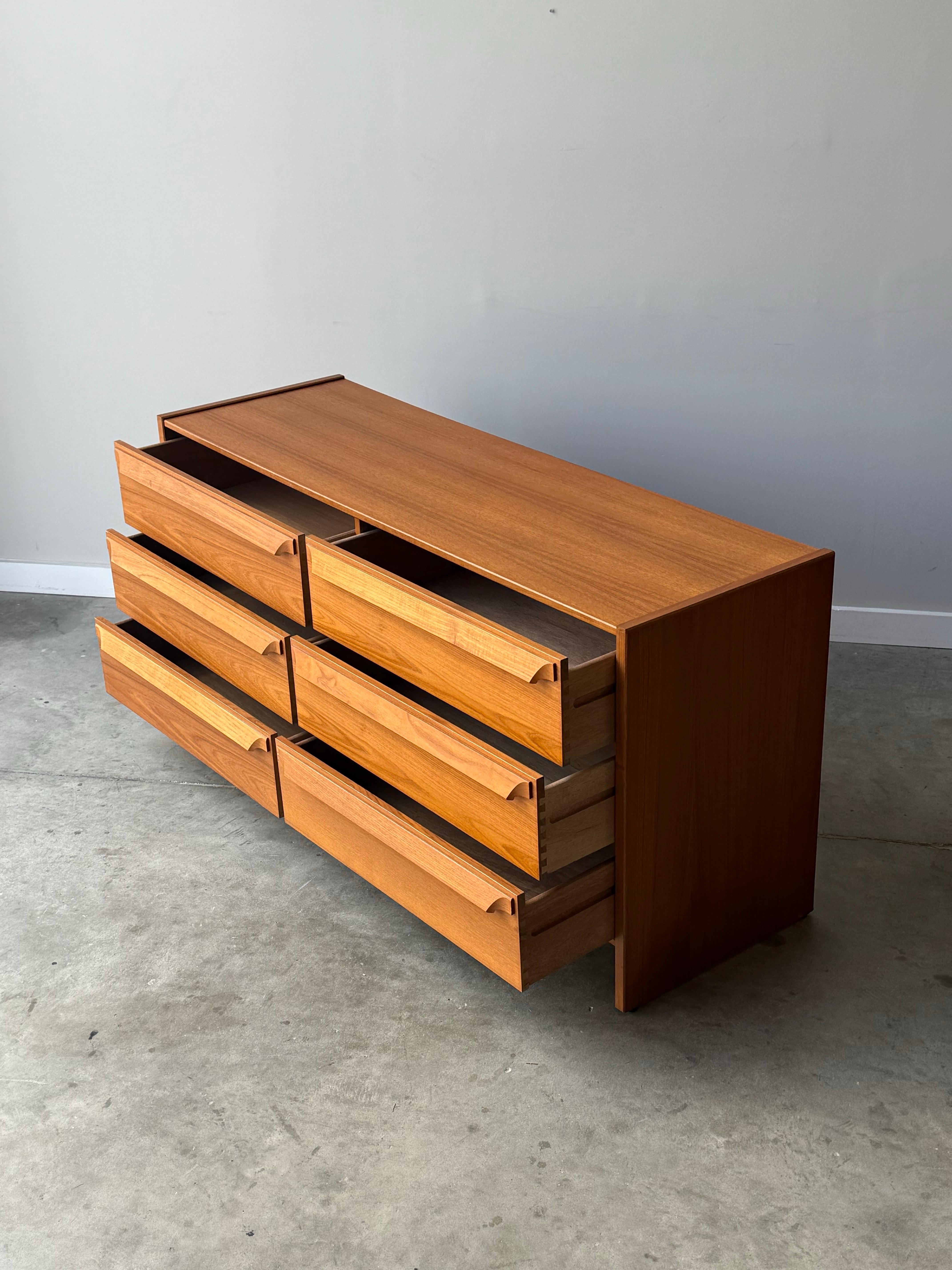 Vintage Danish Teak Dresser by Skovby In Good Condition In Raleigh, NC