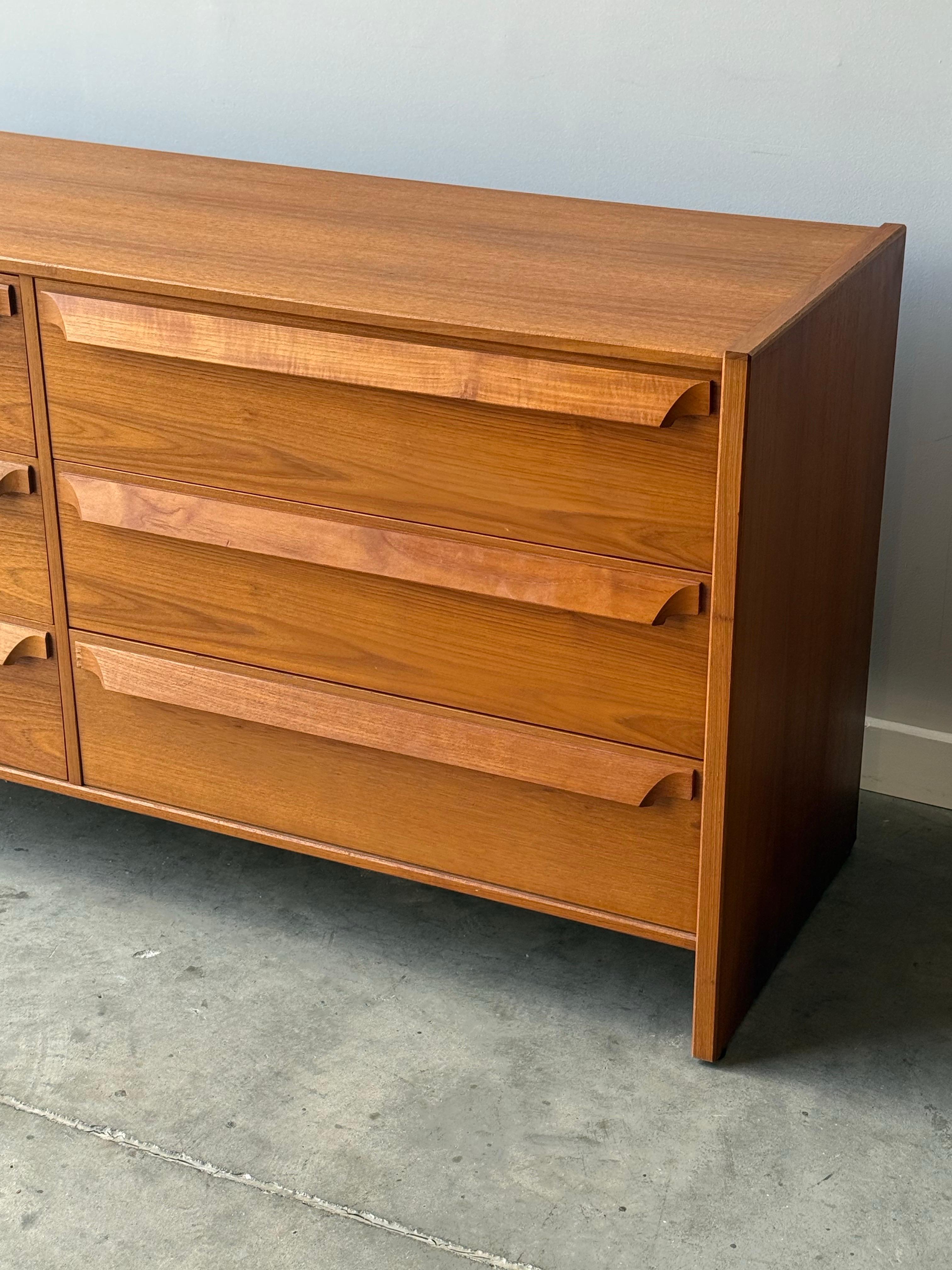 Late 20th Century Vintage Danish Teak Dresser by Skovby
