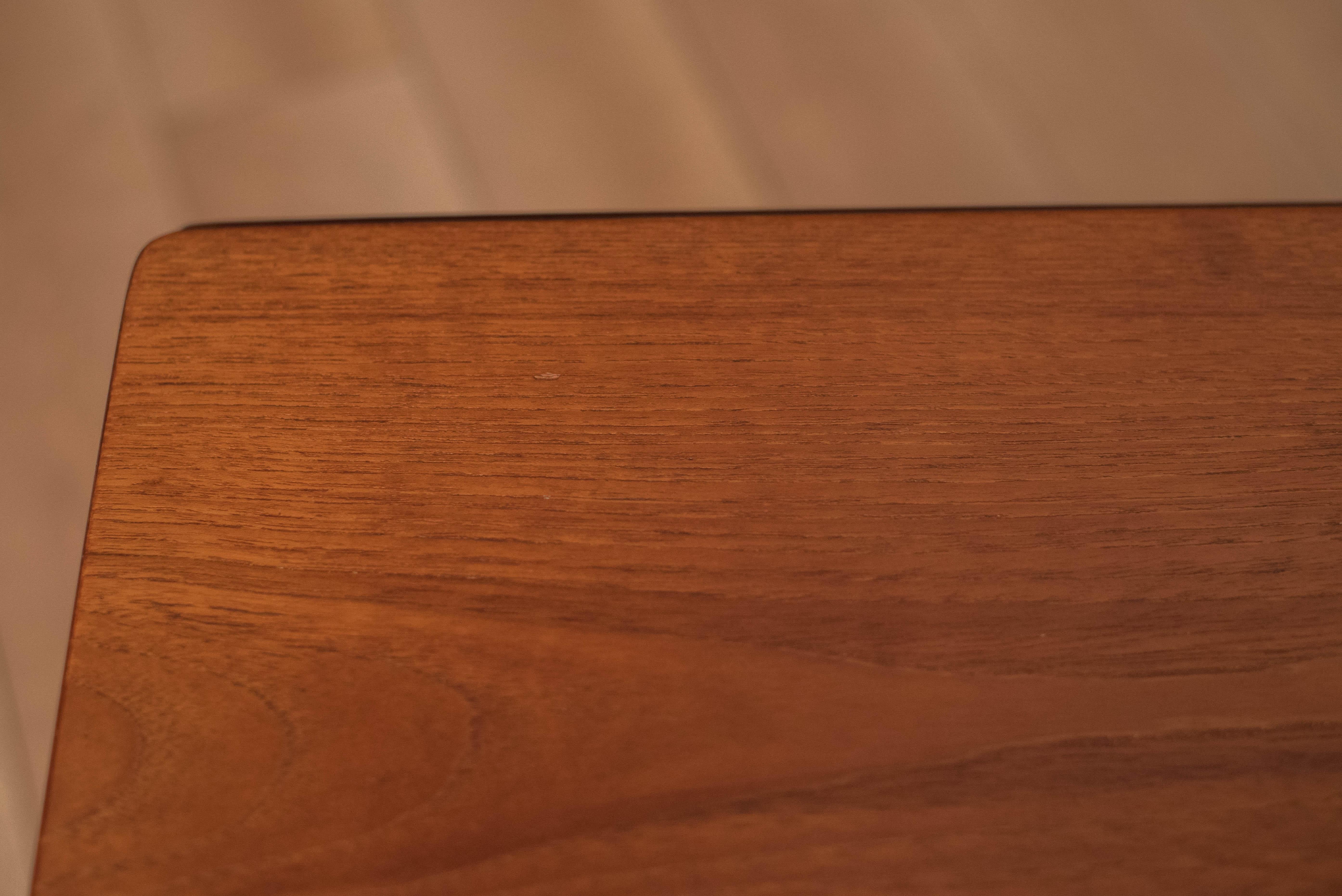 Vintage Danish Teak Drop Leaf Extension Dining Table by Borge Mogensen 8