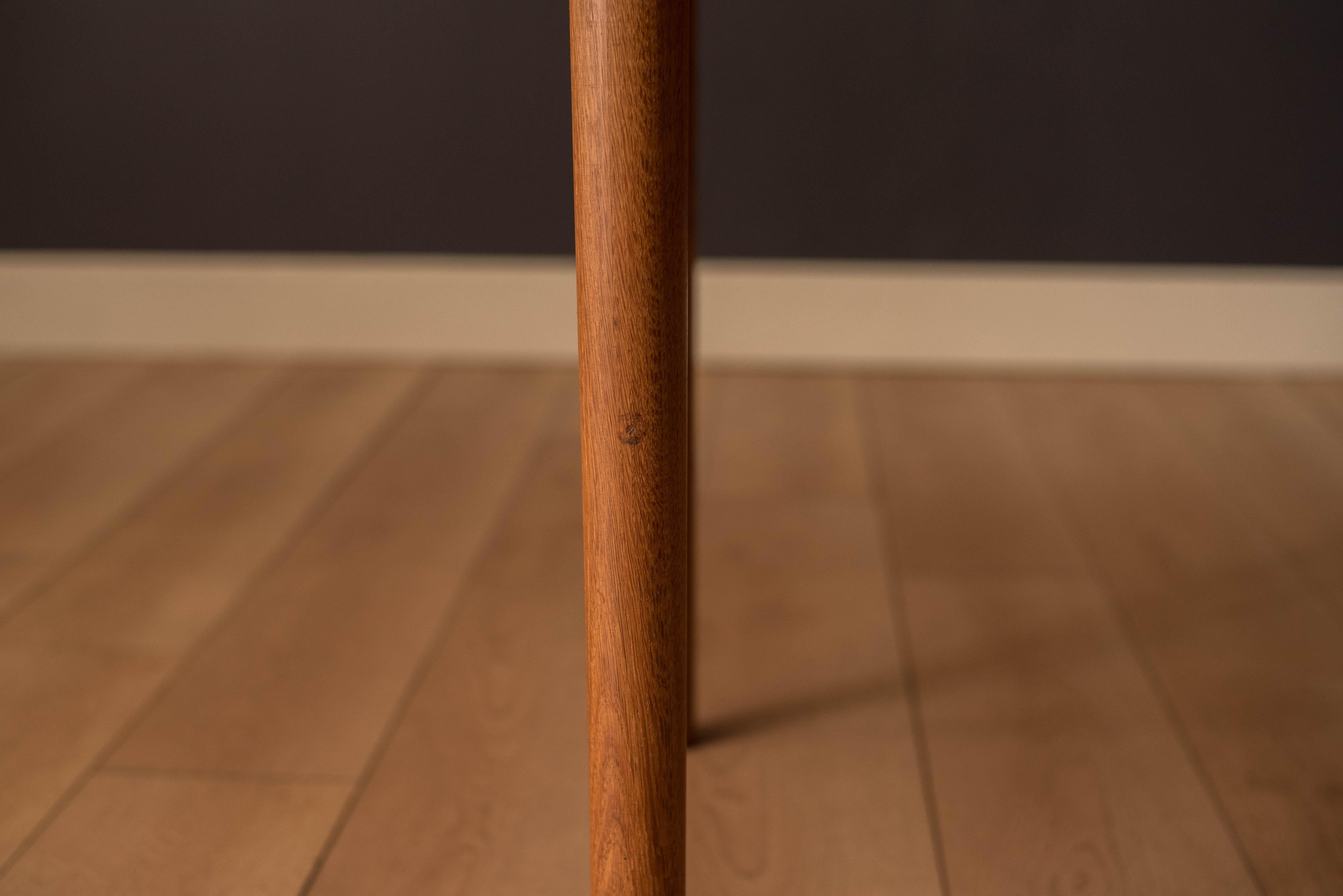 Vintage Danish Teak Drop Leaf Extension Dining Table by Borge Mogensen 13