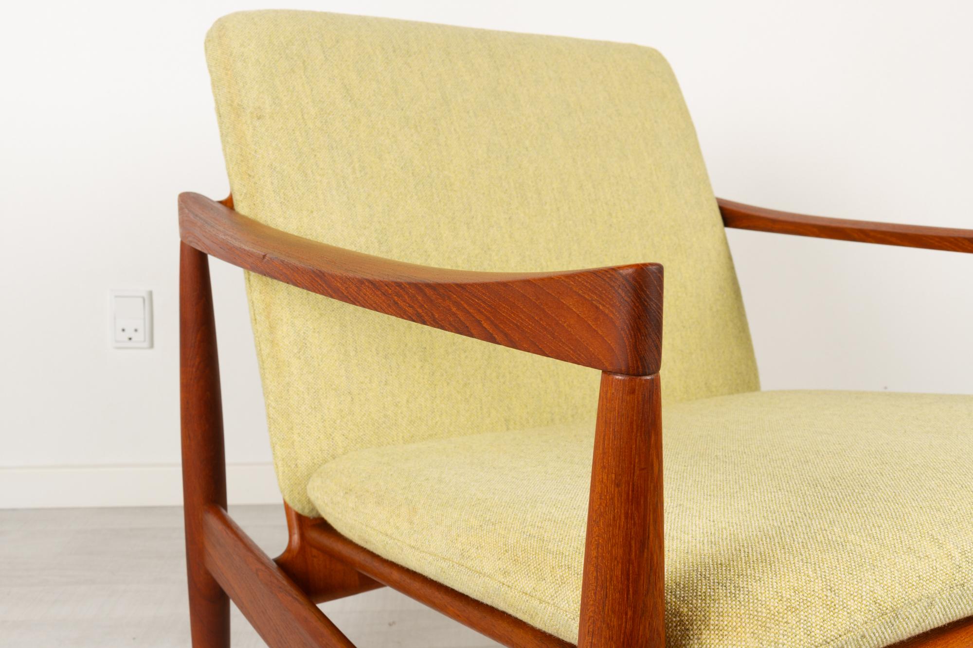Vintage Danish Teak Easy Chair by Skive Møbelfabrik, 1960s 1