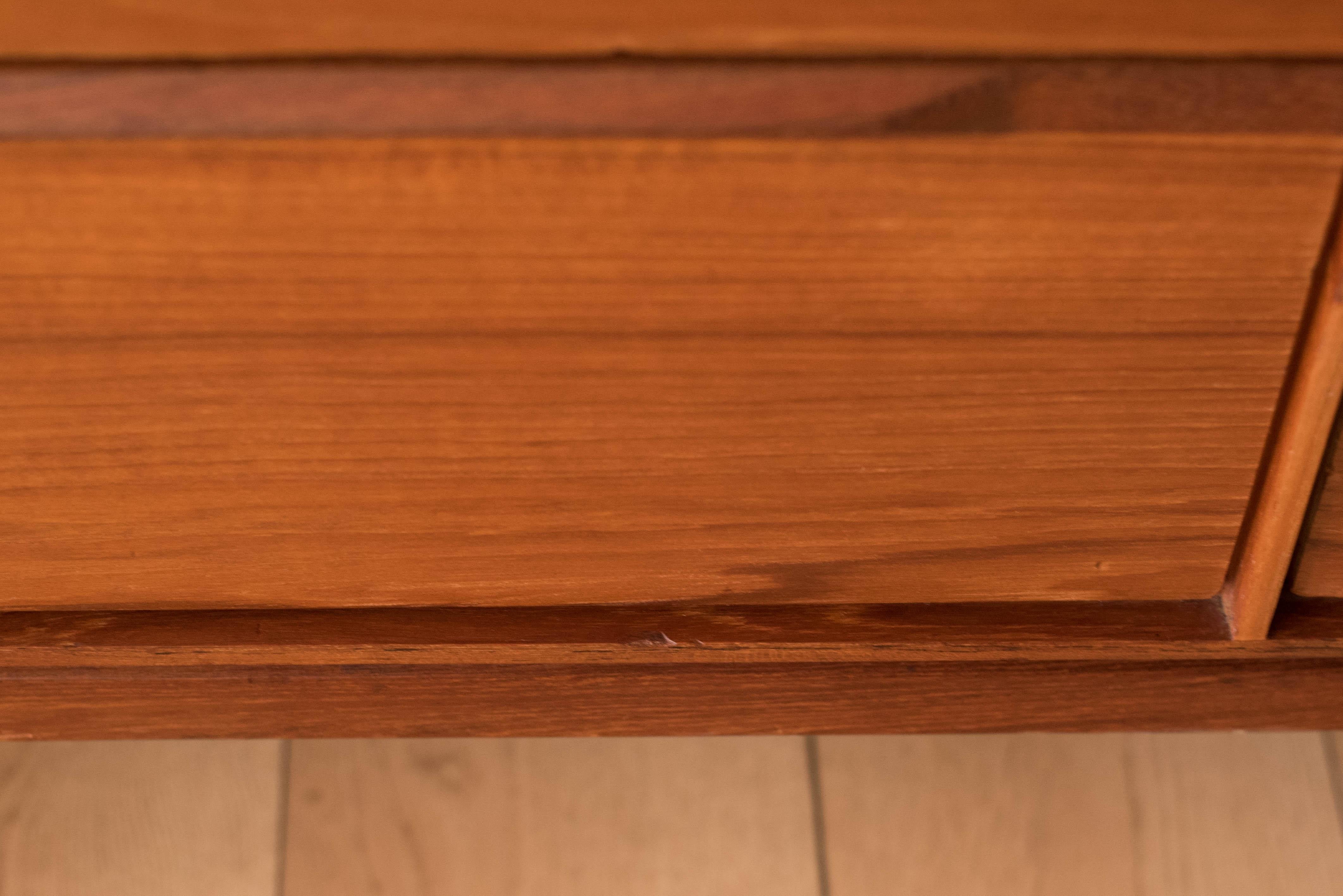 Vintage Danish Teak Eight-Drawer Dresser by Ib Kofod-Larsen for Fredericia 13