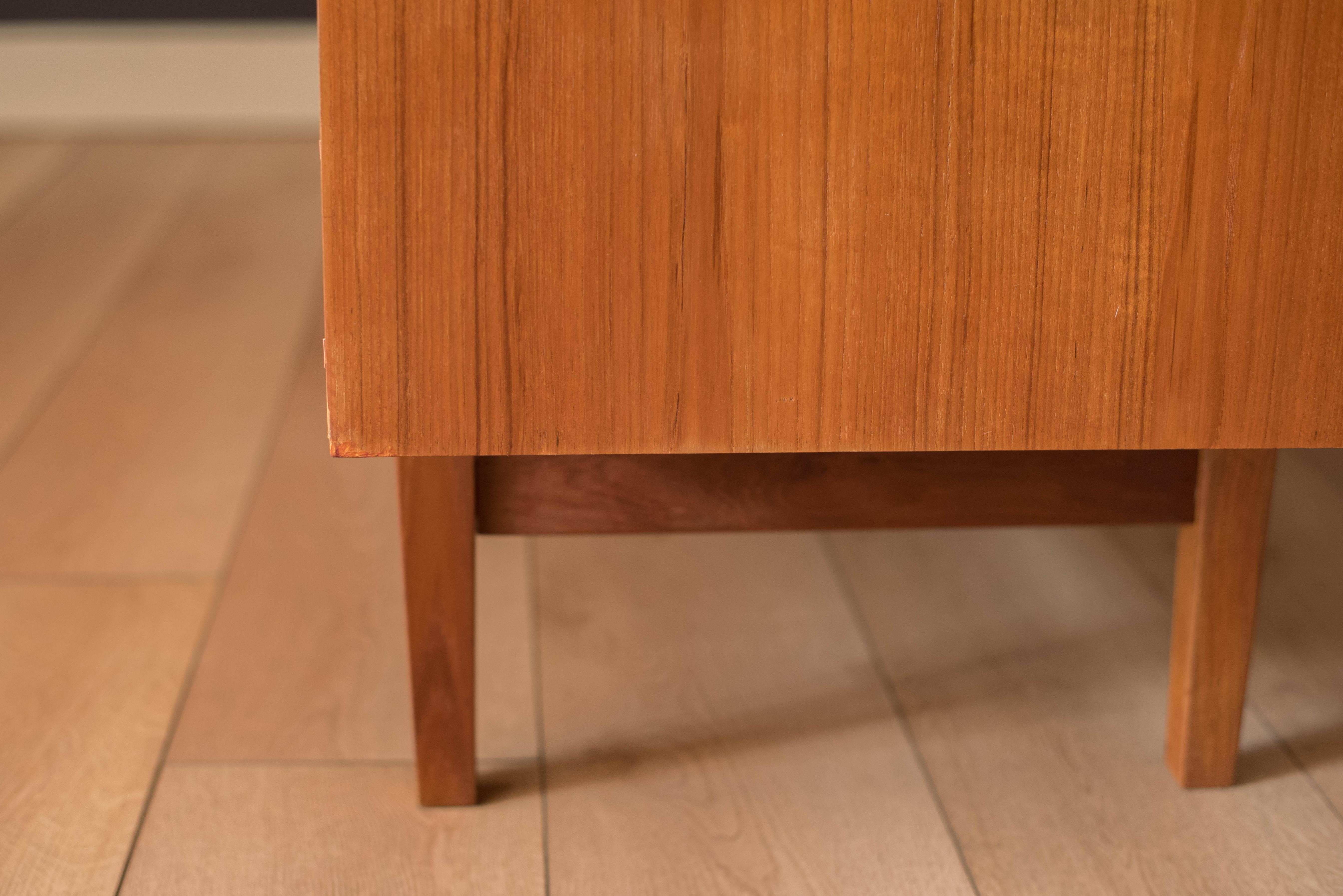 Vintage Danish Teak Eight-Drawer Dresser by Ib Kofod-Larsen for Fredericia 15