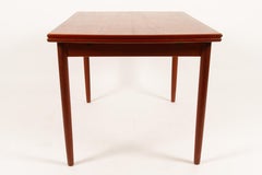 Vintage Danish Teak Extendable Dining Table, 1960s