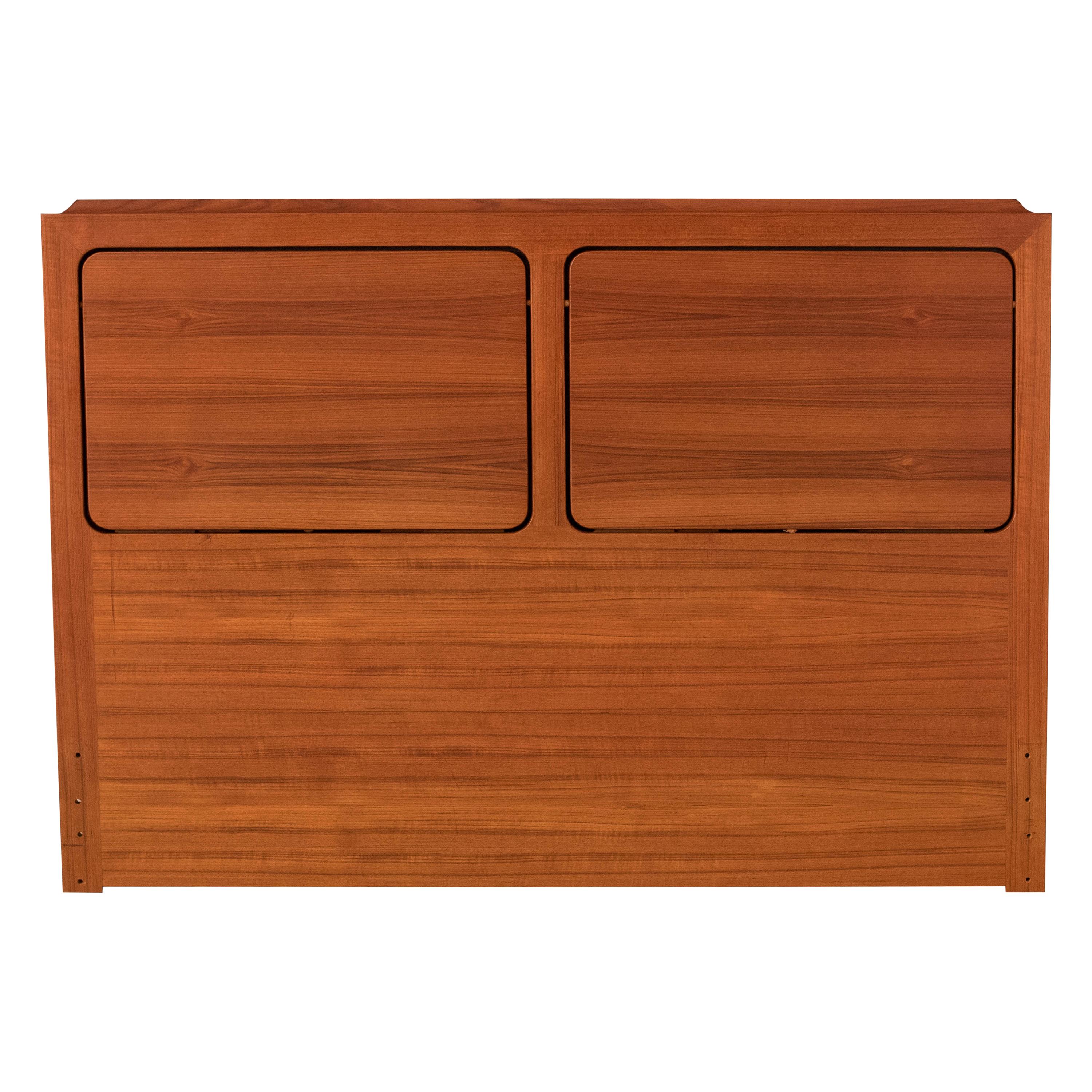 Vintage Danish Teak Full Headboard by Arne Vodder for Sibast Møbler