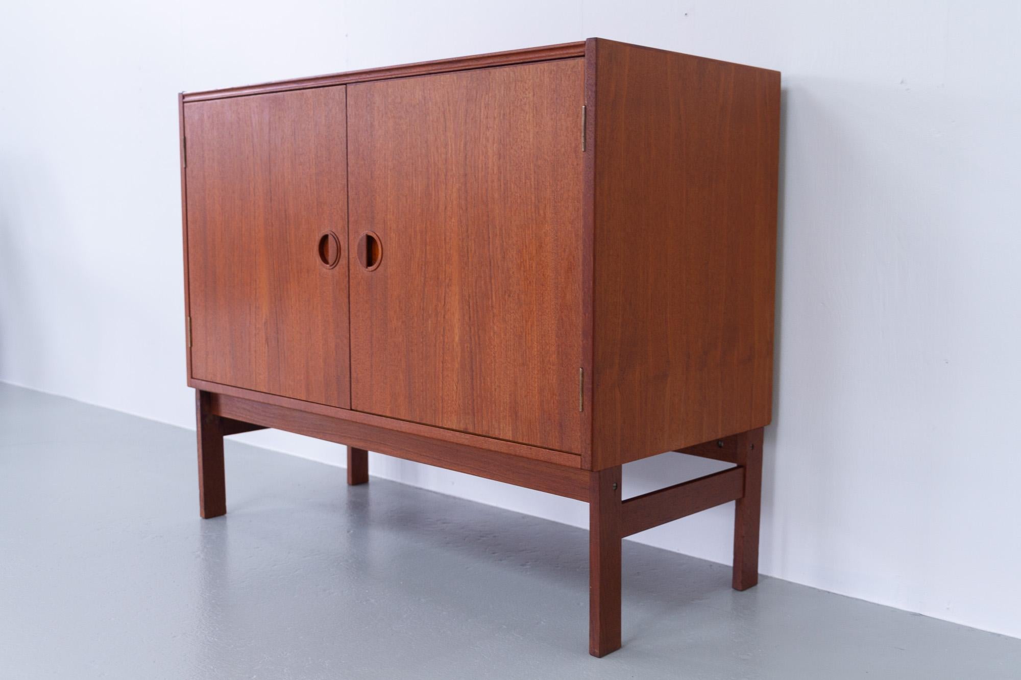 Vintage Danish Teak Hifi Cabinet by HG Furniture, 1960s 9