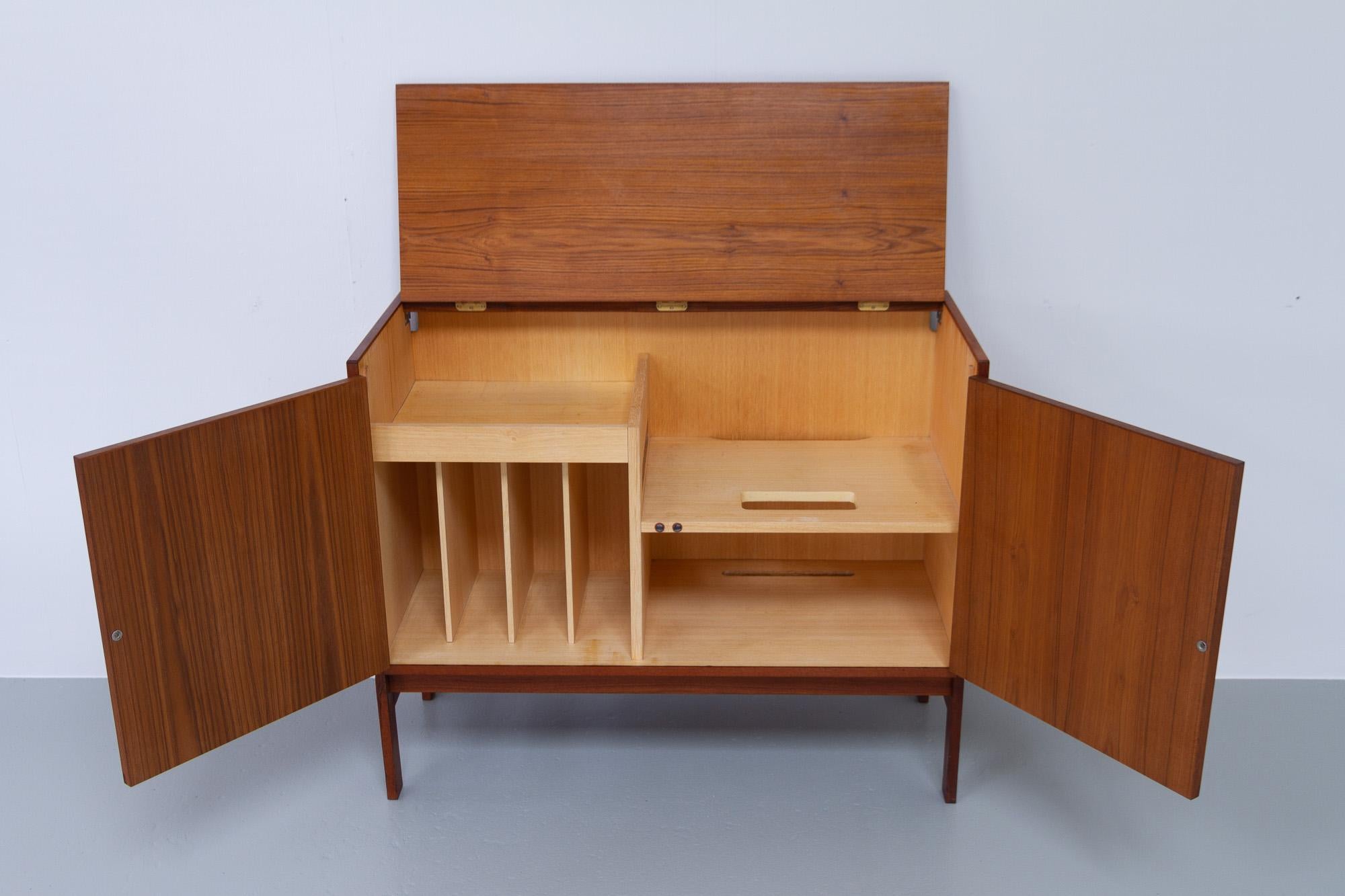 Vintage Danish Teak Hifi Cabinet by HG Furniture, 1960s 14