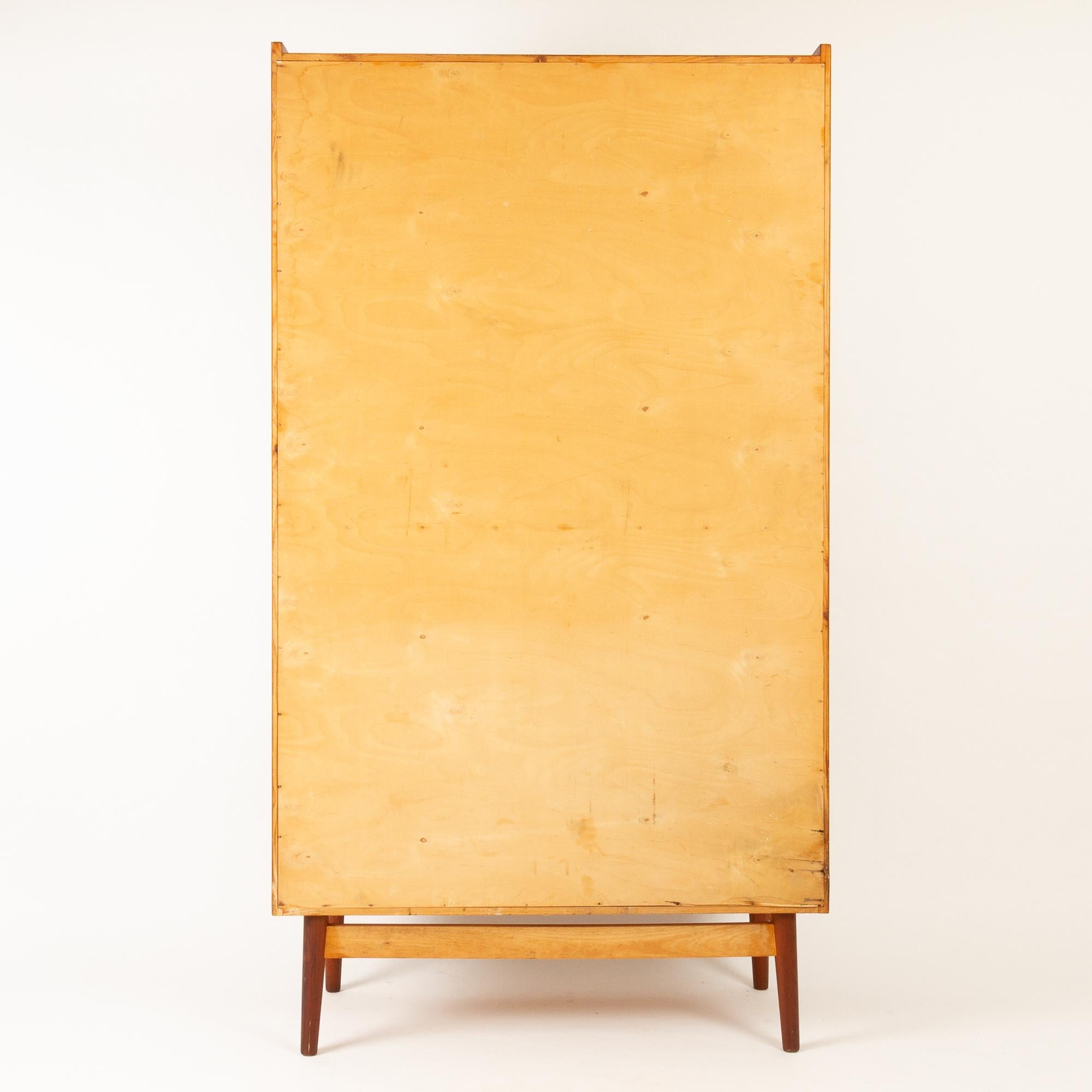 Vintage Danish Teak High Secretaire by Johannes Sorth, 1960s 12