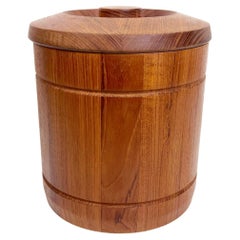 Vintage Danish Teak Ice Bucket