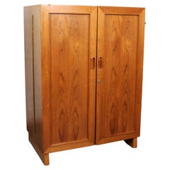 Vintage Danish Teak "Magic Box" Sekretär Schreibtisch