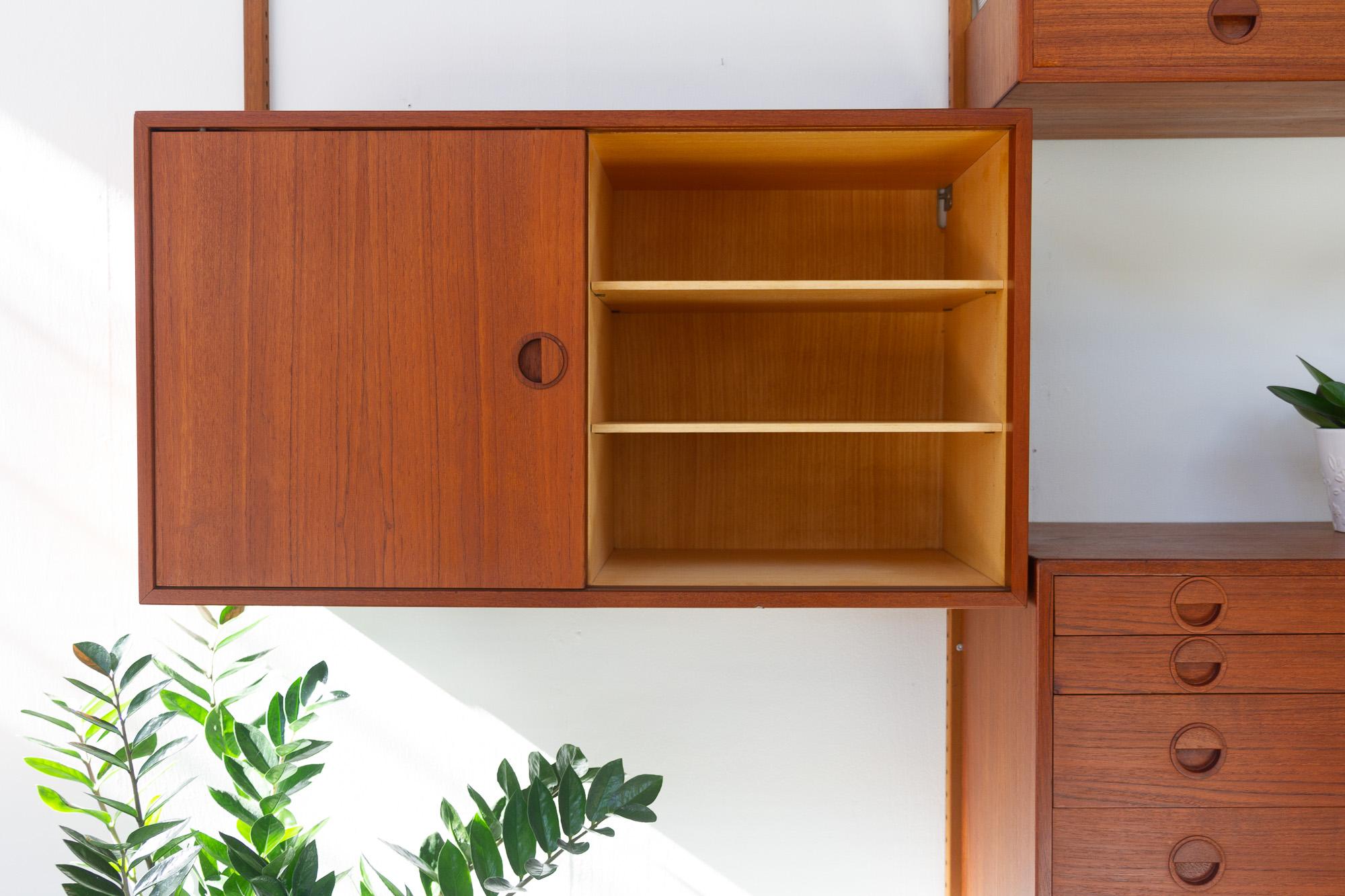 Vintage Danish Teak Modular Wall Unit by HG Furniture, 1960s 7